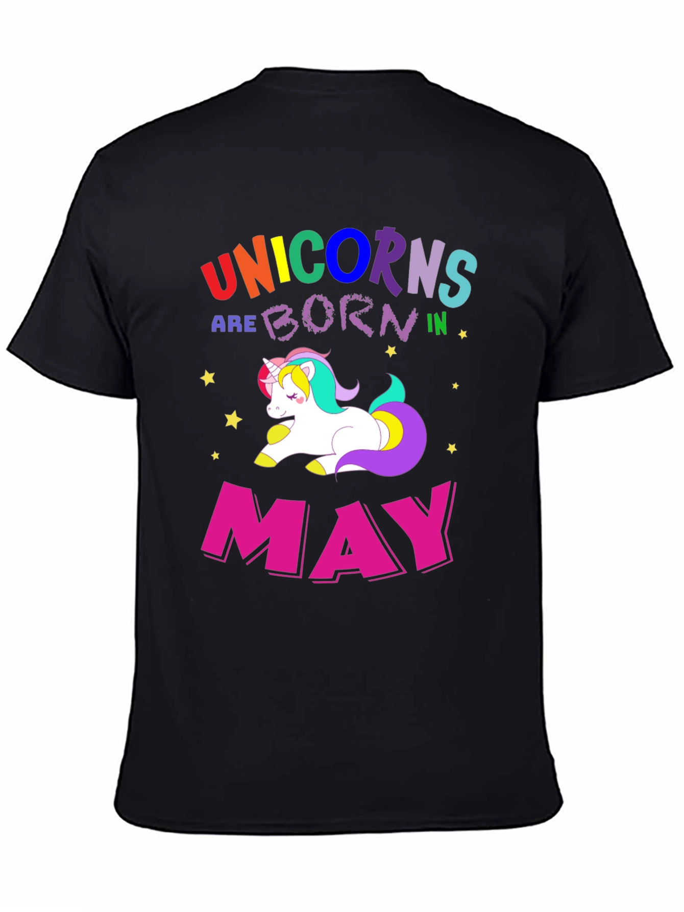 Unicorns Born in May T-Shirt
