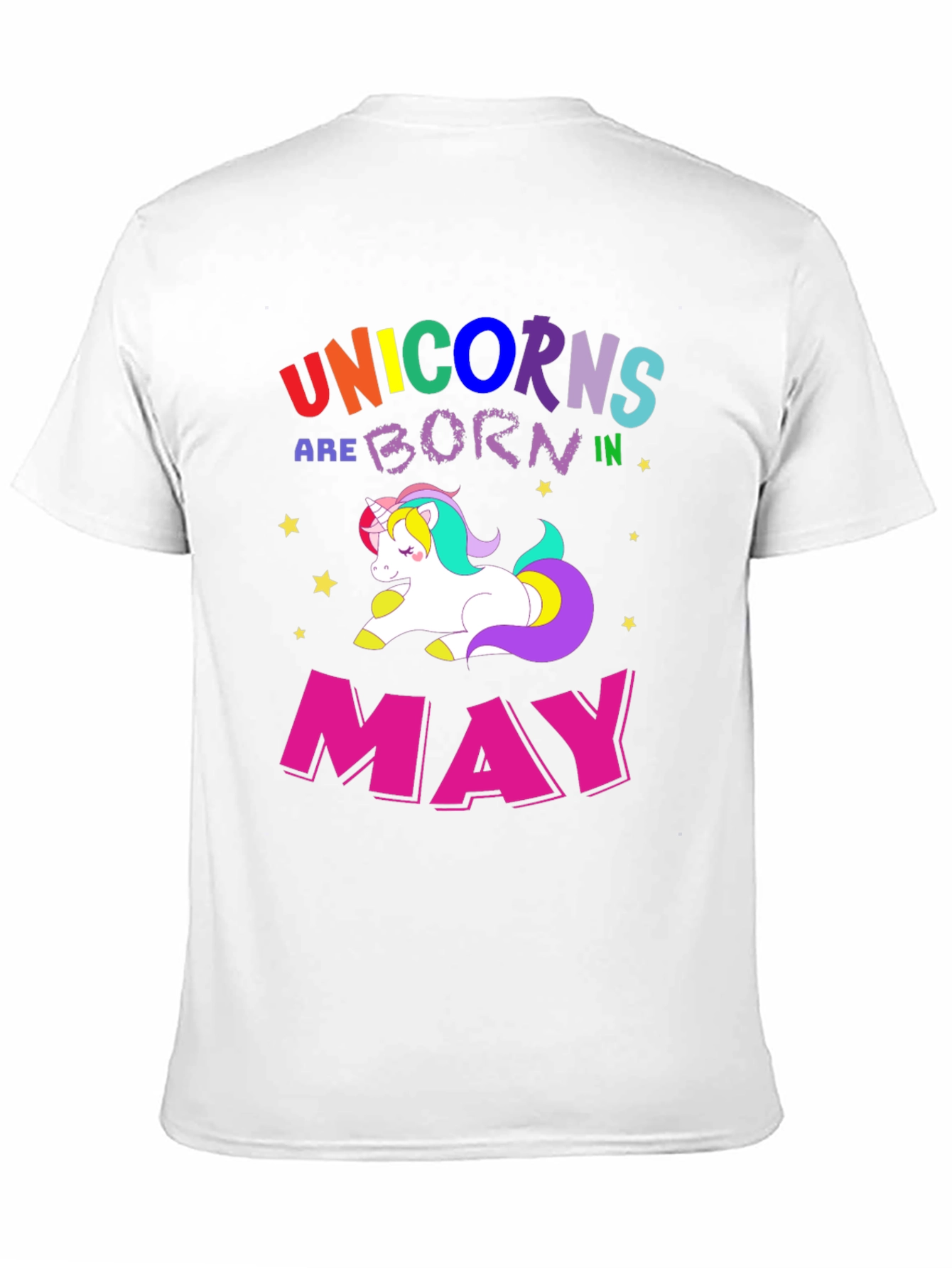 Unicorns Born in May T-Shirt