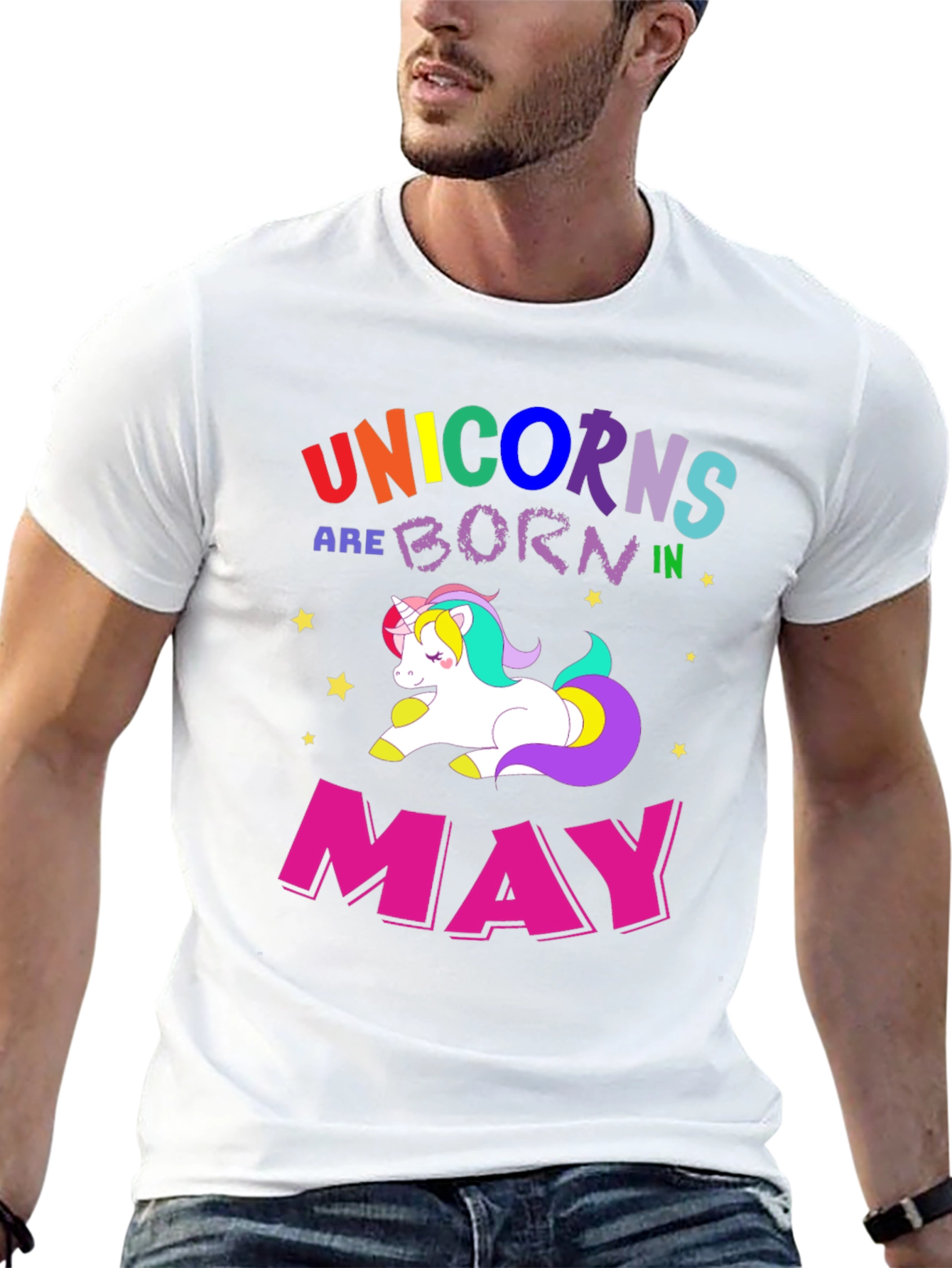 Unicorns Born in May T-Shirt