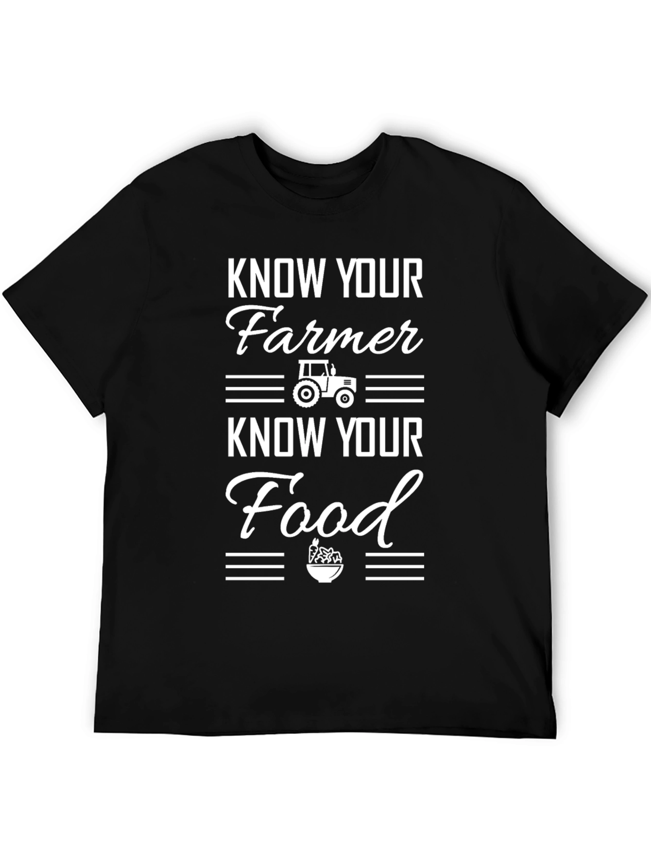 Know Your Farmer T-Shirt: Farm Fresh Food Tee