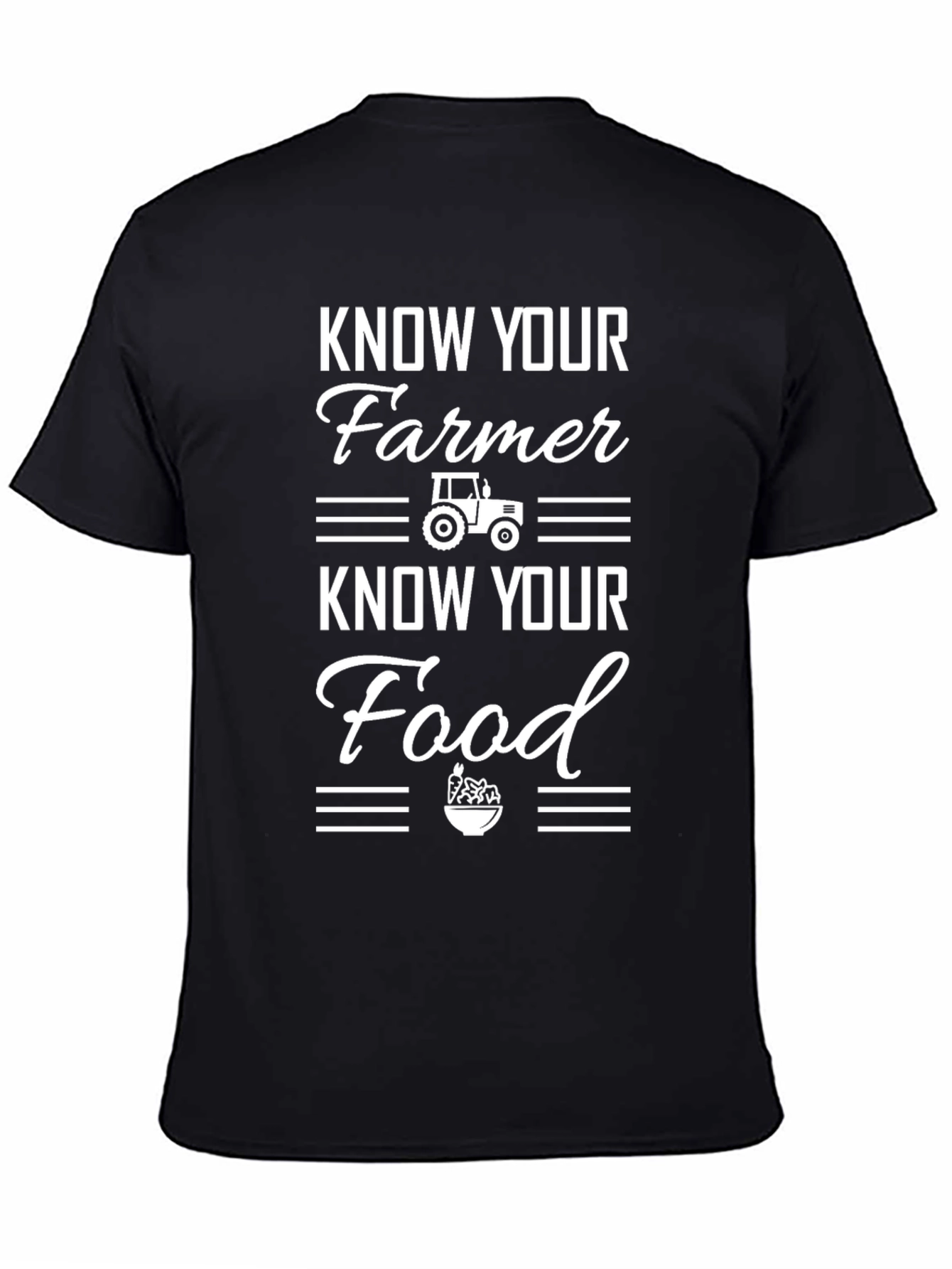 Know Your Farmer T-Shirt: Farm Fresh Food Tee