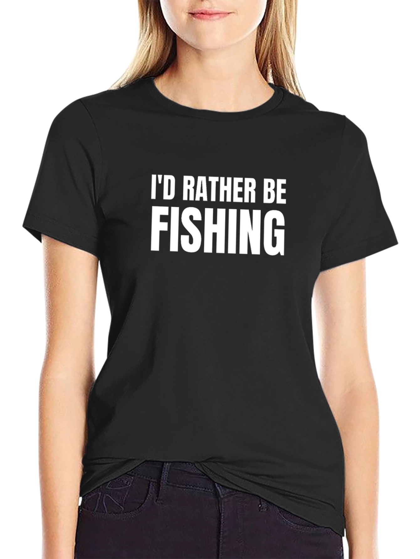 Id Rather Be Fishing T-Shirt