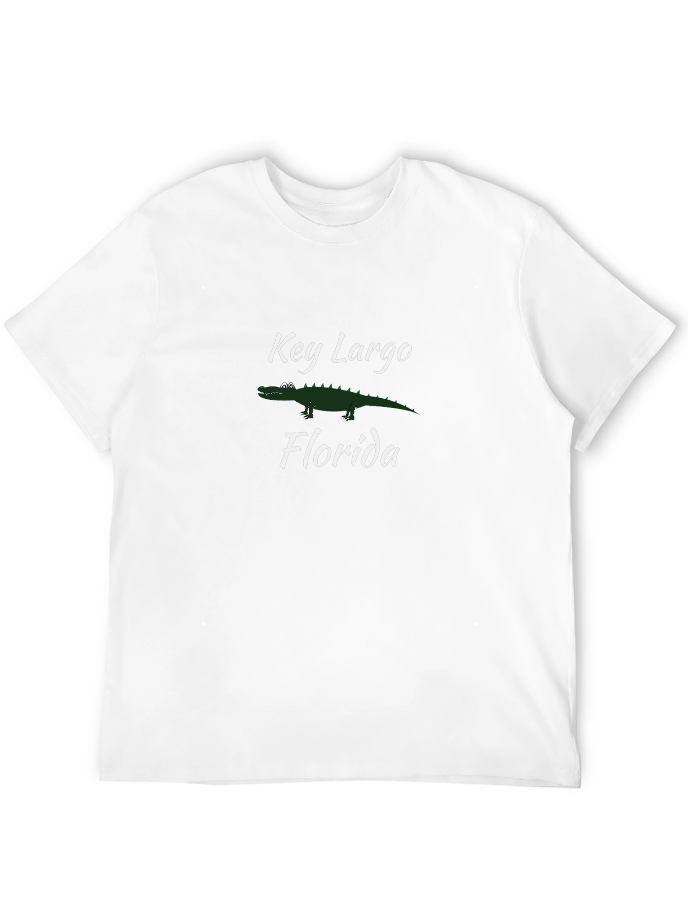 Key Largo Florida Alligator Graphic T-Shirt
