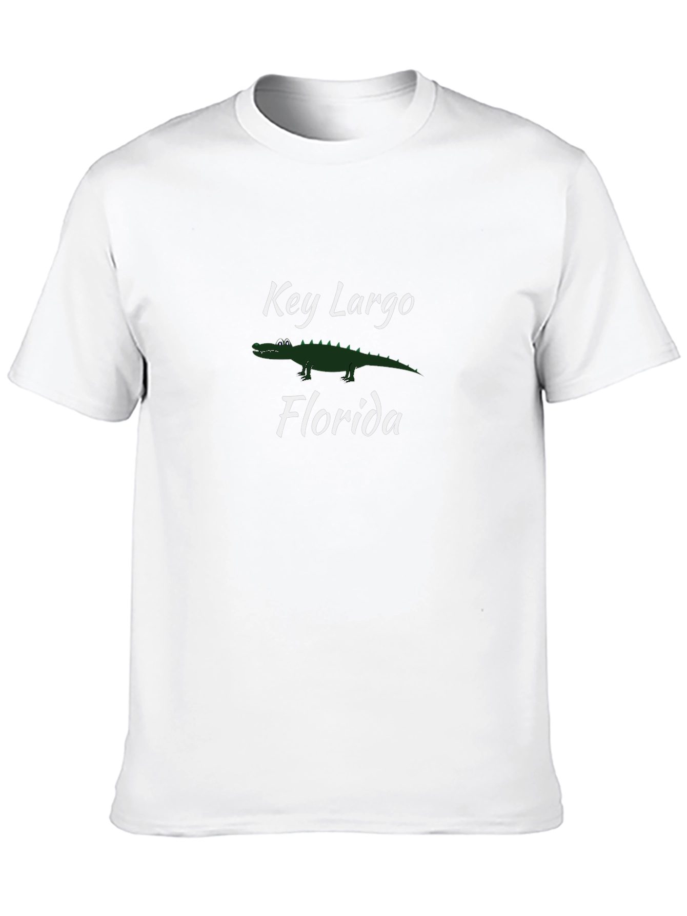 Key Largo Florida Alligator Graphic T-Shirt