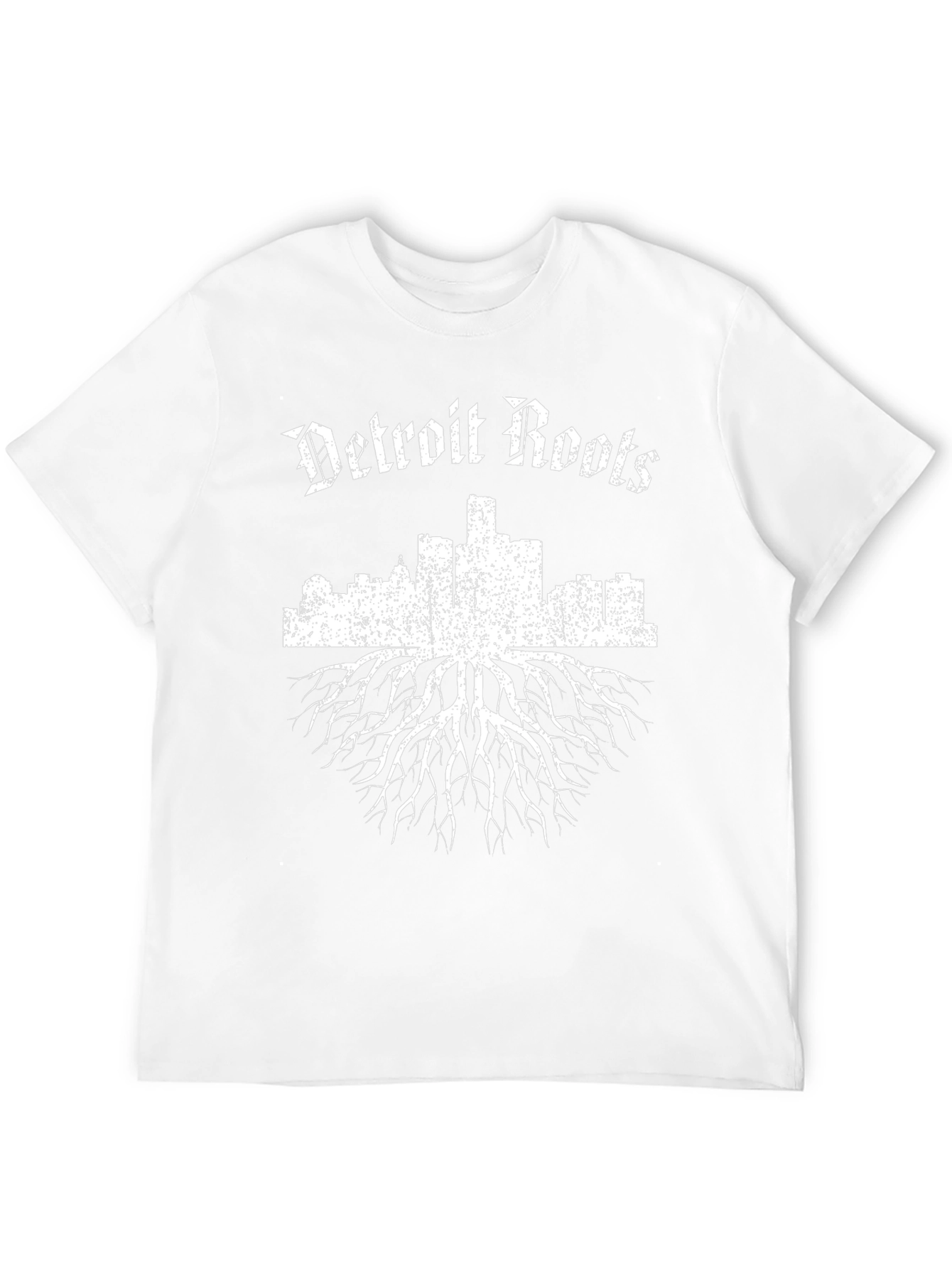 Detroit Roots Graphic T-Shirt - Black