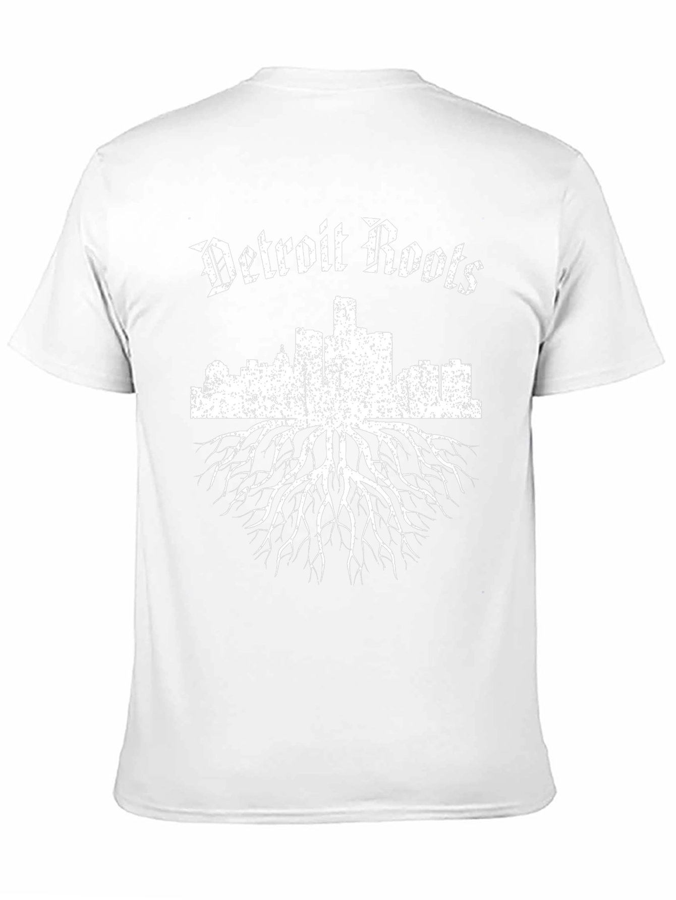 Detroit Roots Graphic T-Shirt - Black