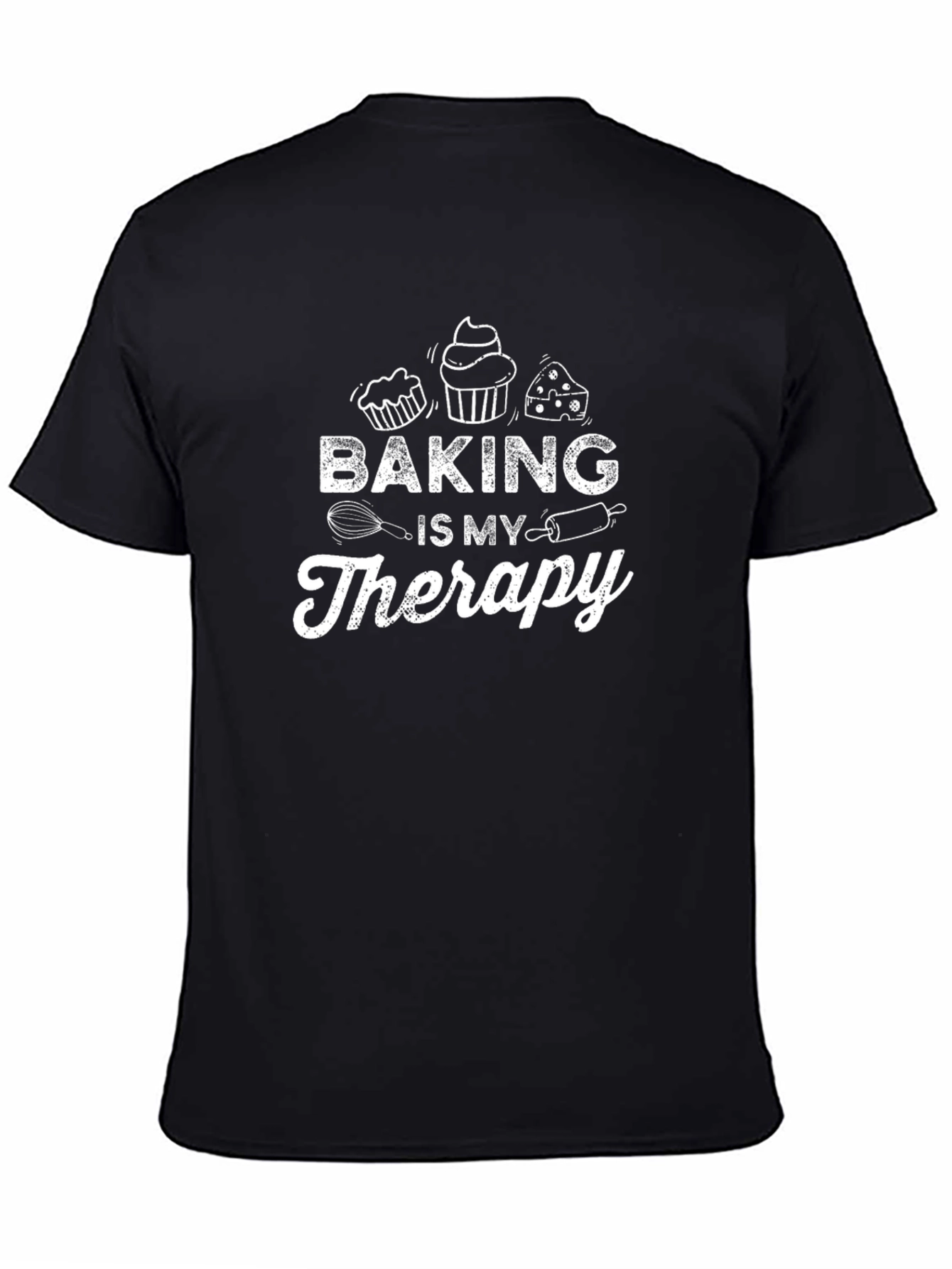 Baking Is My Therapy Graphic T-Shirt