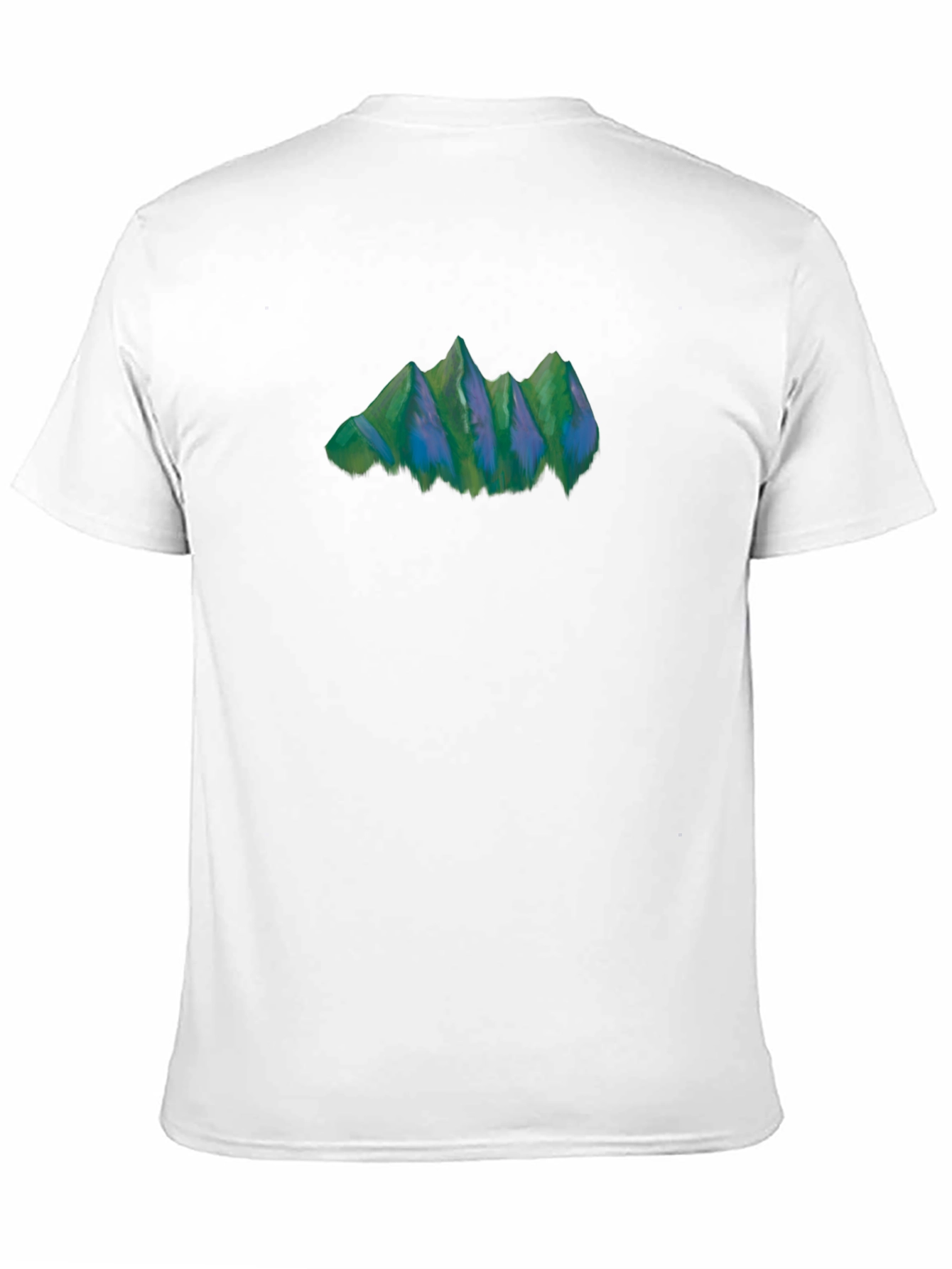 Mountain Graphic Tee - Nature Inspired Black T-Shirt