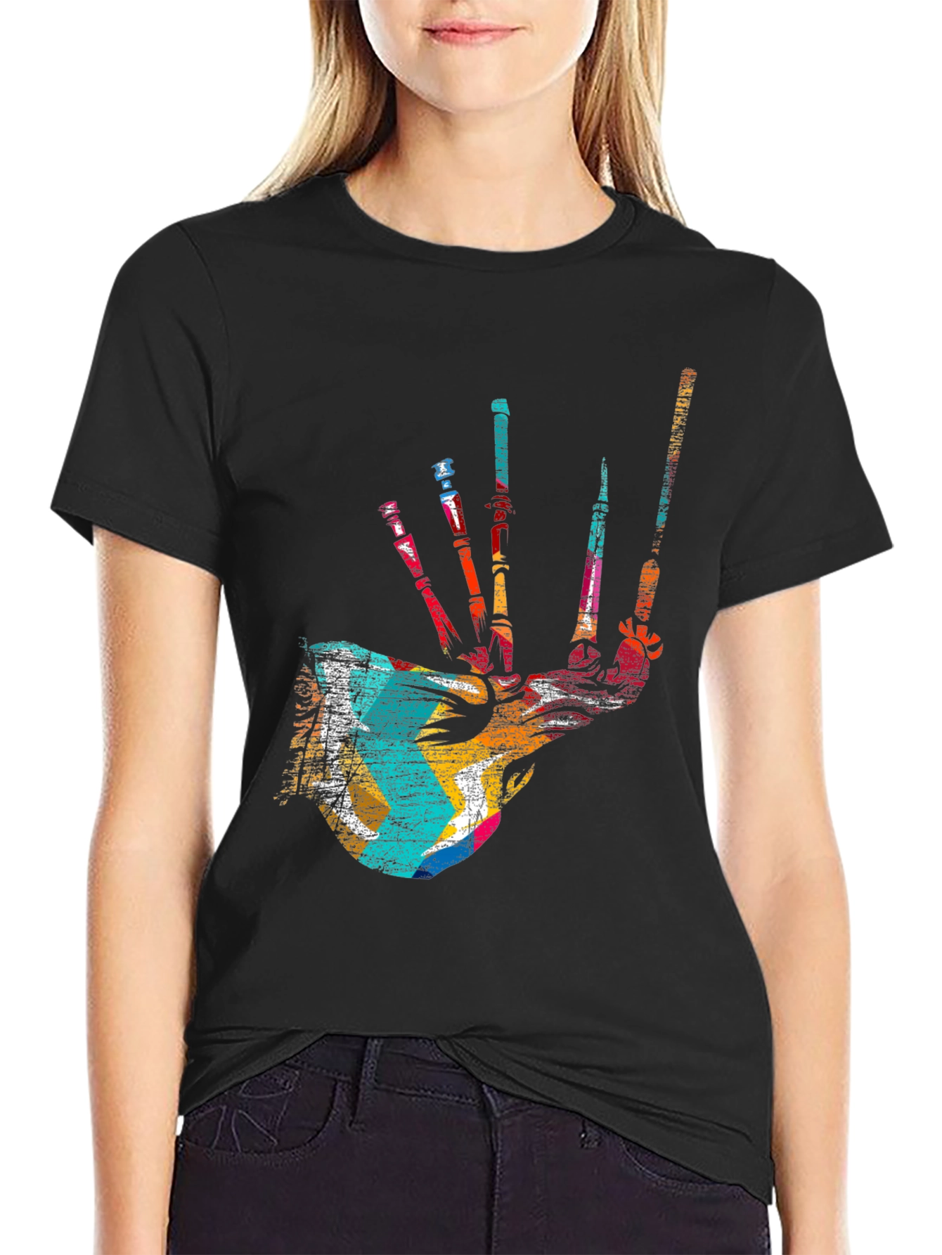 Bagpipe Graphic T-Shirt - Stylish Music Tee