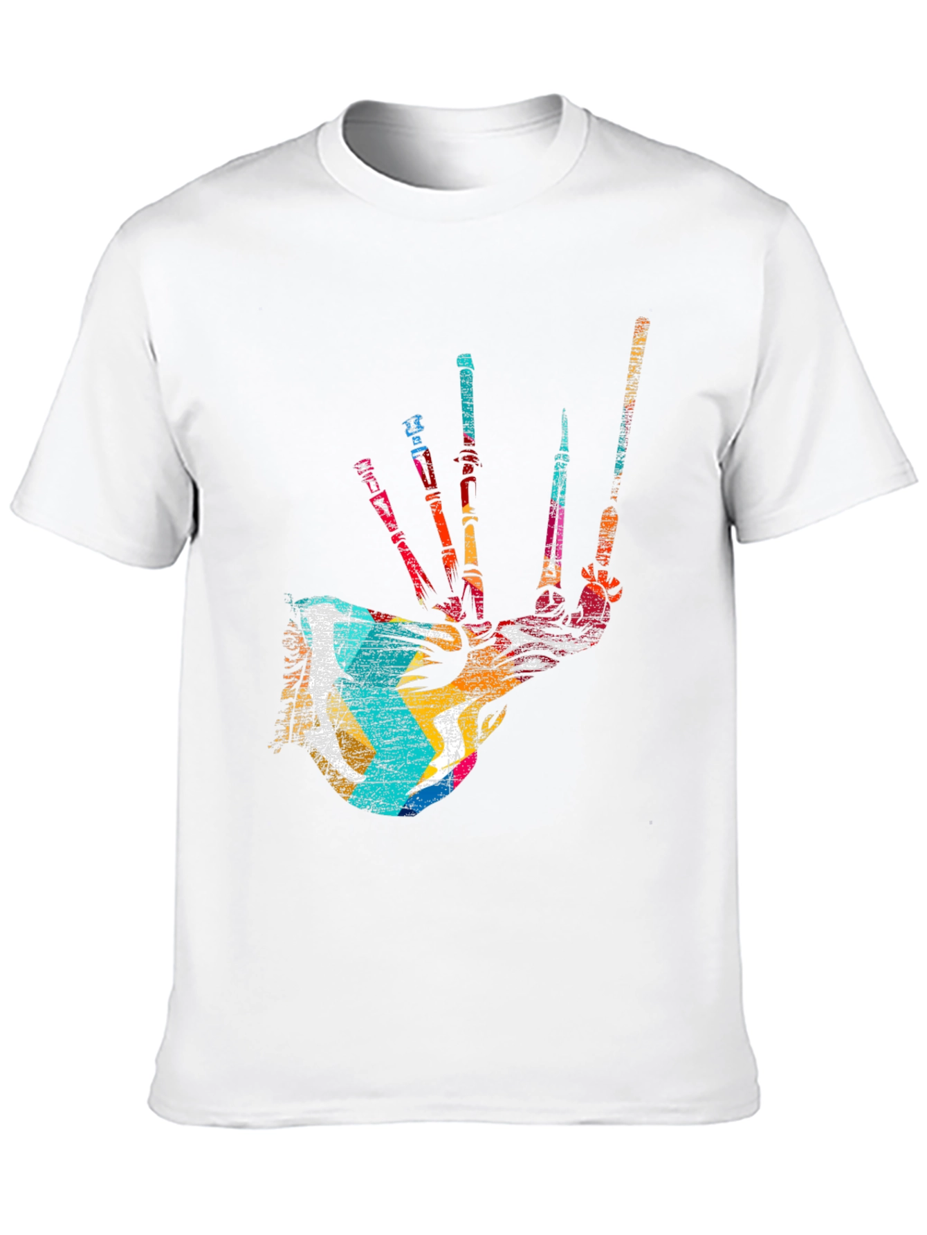 Bagpipe Graphic T-Shirt - Stylish Music Tee