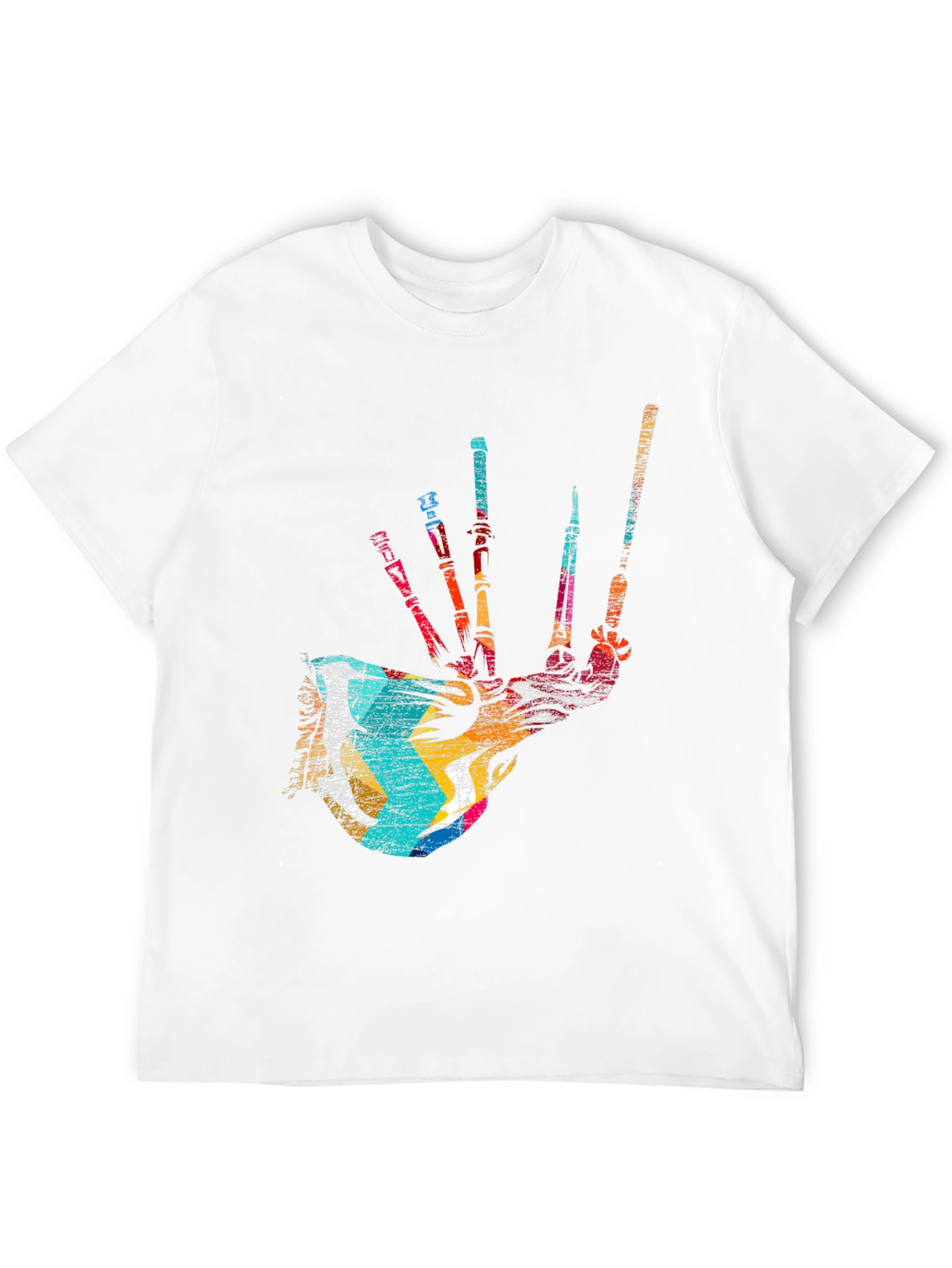 Bagpipe Graphic T-Shirt - Stylish Music Tee