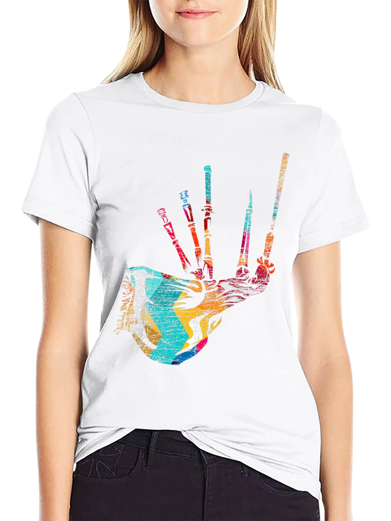Bagpipe Graphic T-Shirt - Stylish Music Tee
