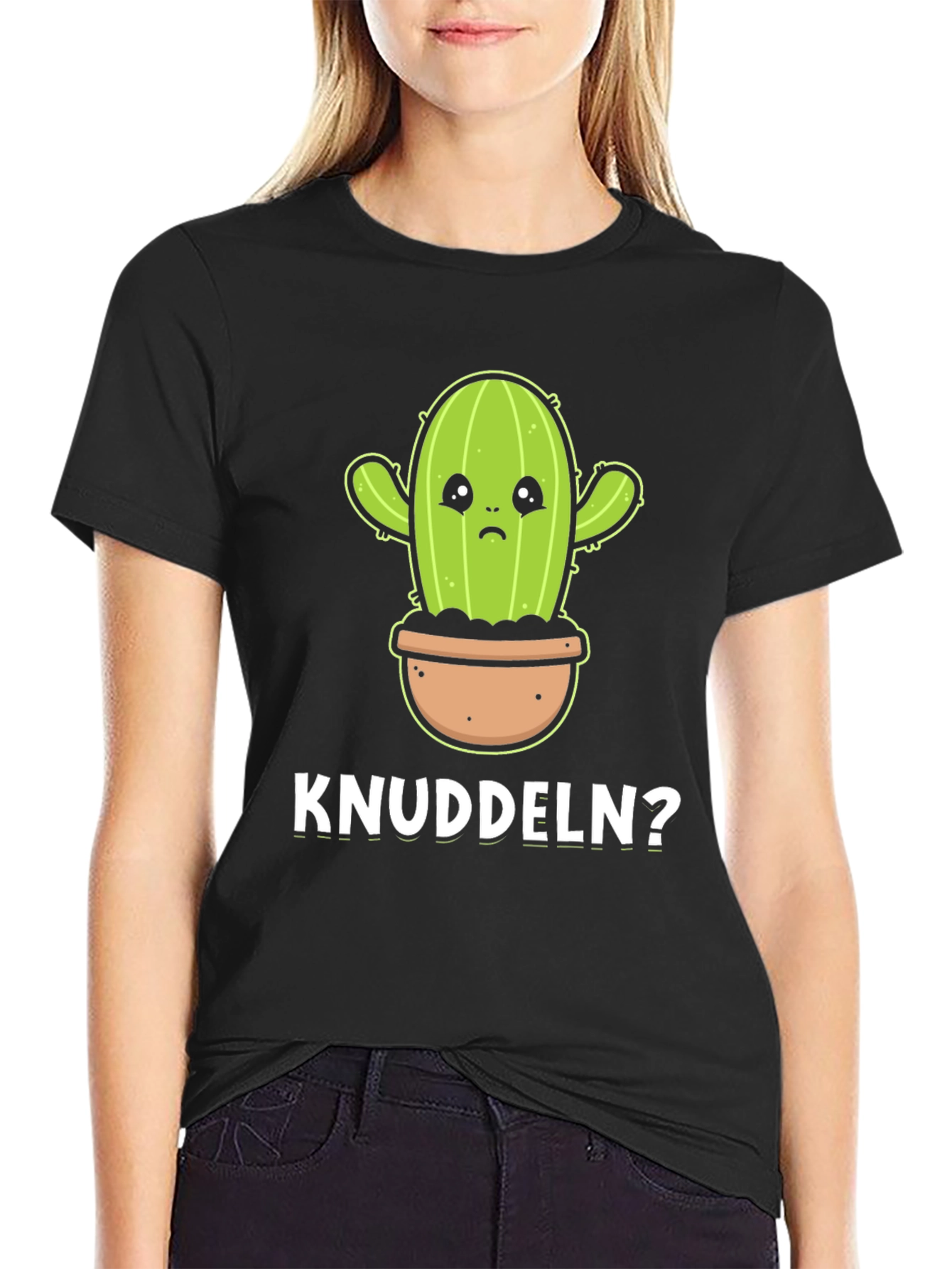 Cute Cactus Knuddeln? Graphic Tee