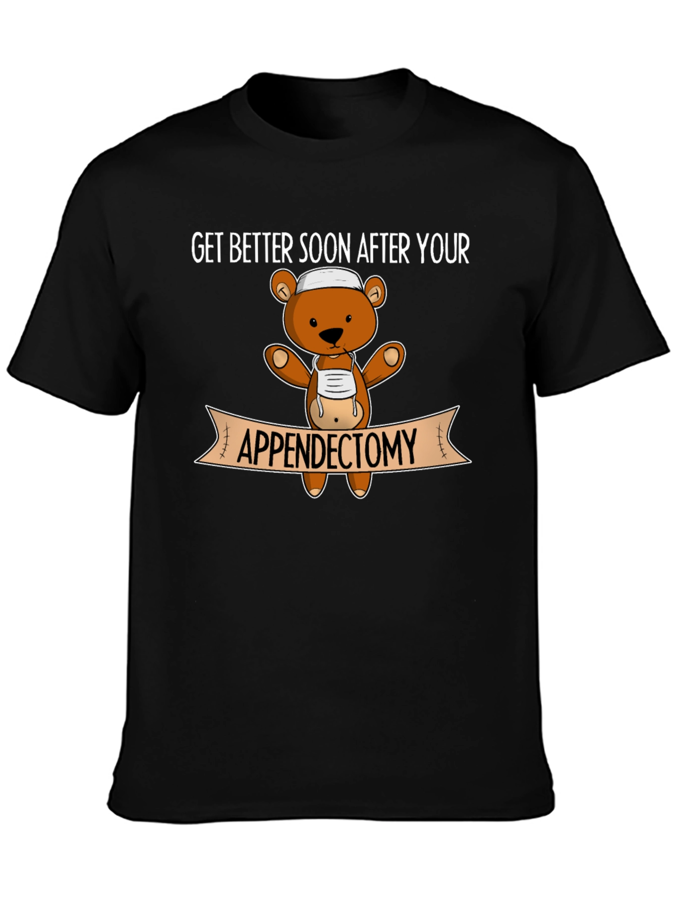 Appendectomy Teddy Bear Recovery T-Shirt