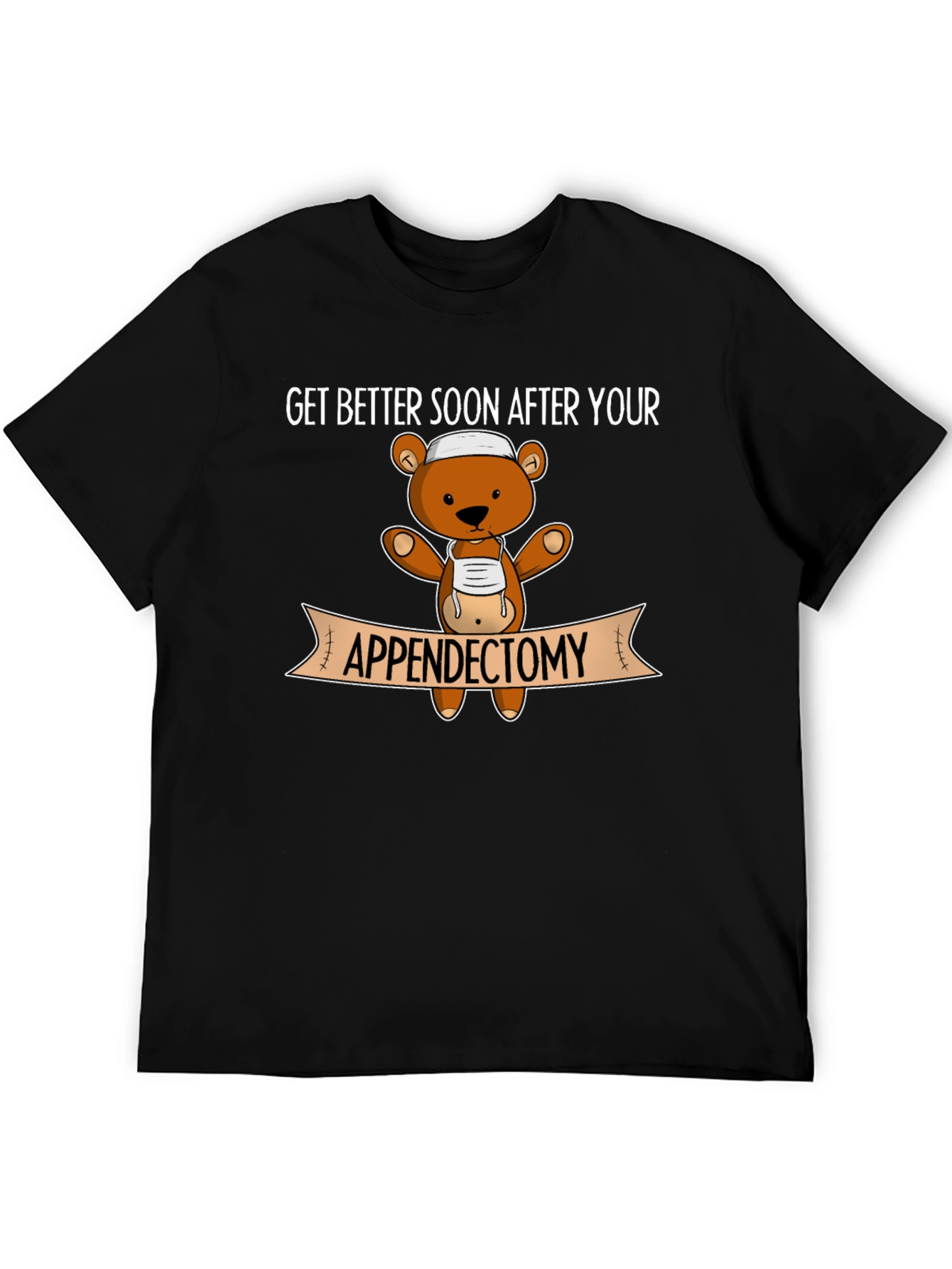 Appendectomy Teddy Bear Recovery T-Shirt