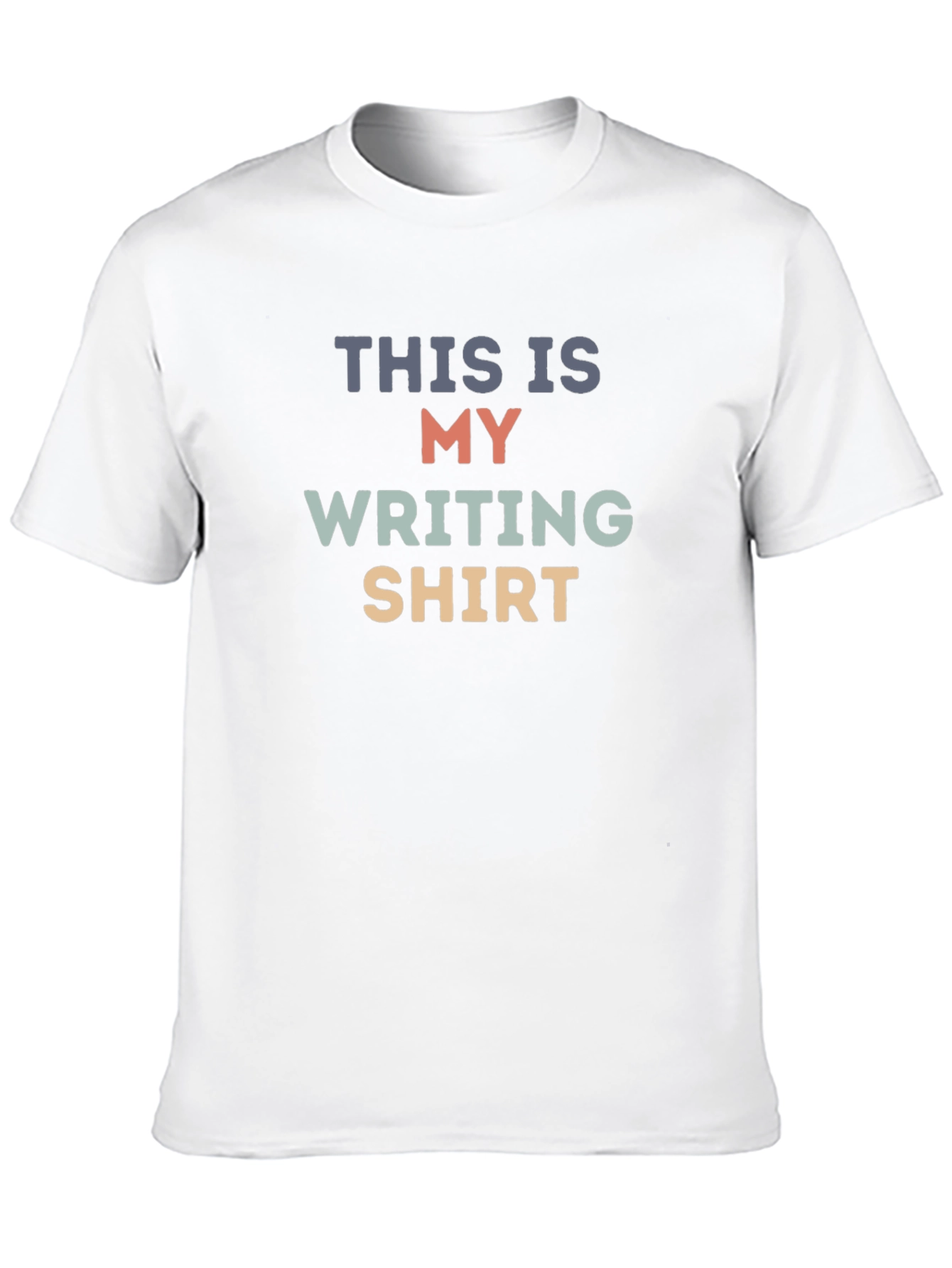 This Is My Writing Shirt -  Novelty Writer T-Shirt