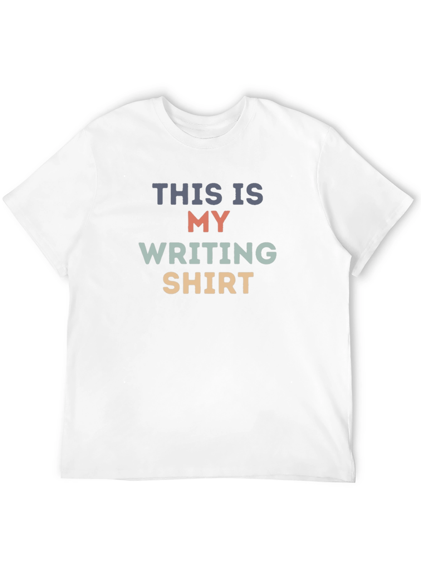 This Is My Writing Shirt -  Novelty Writer T-Shirt