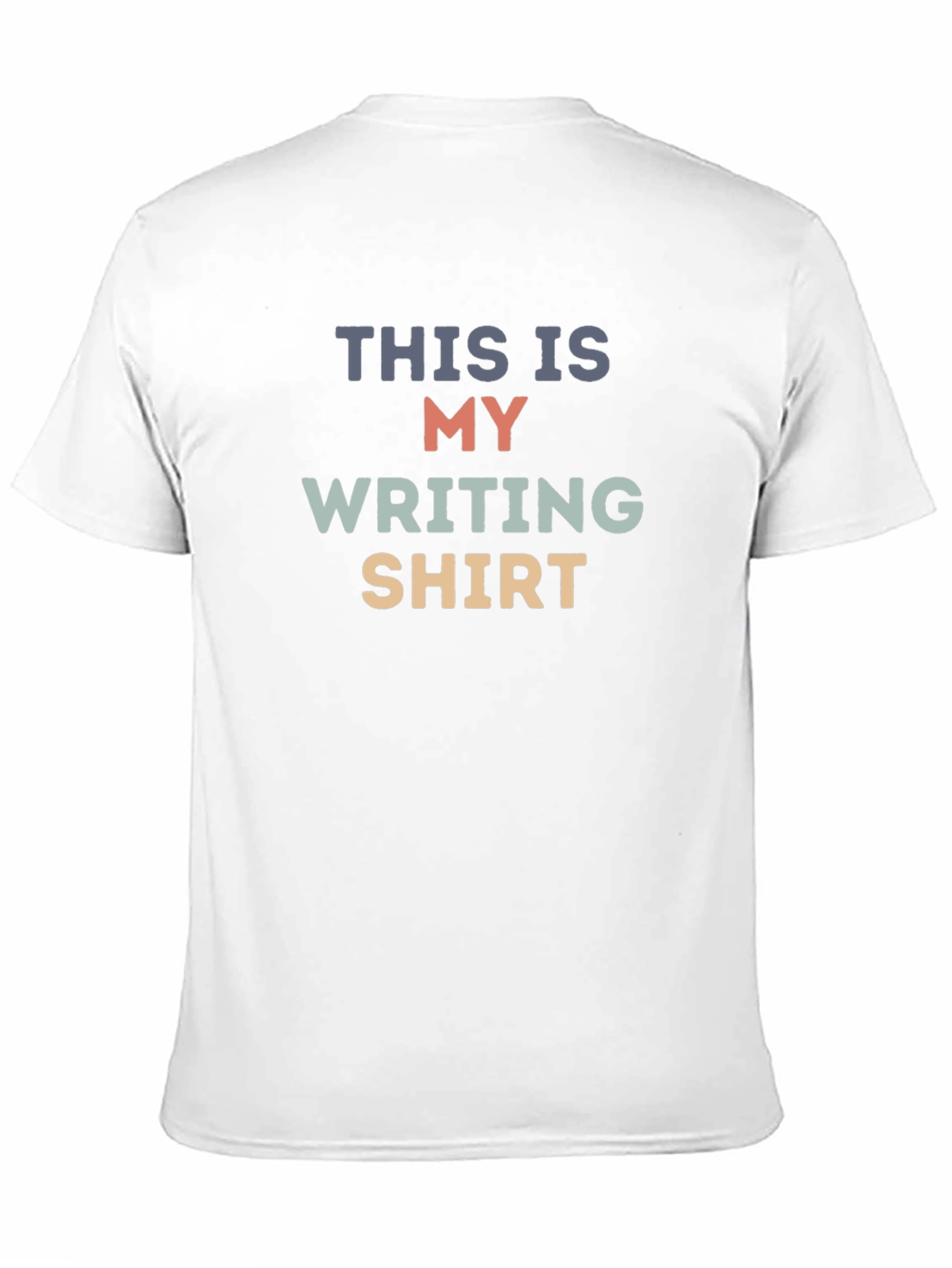 This Is My Writing Shirt -  Novelty Writer T-Shirt
