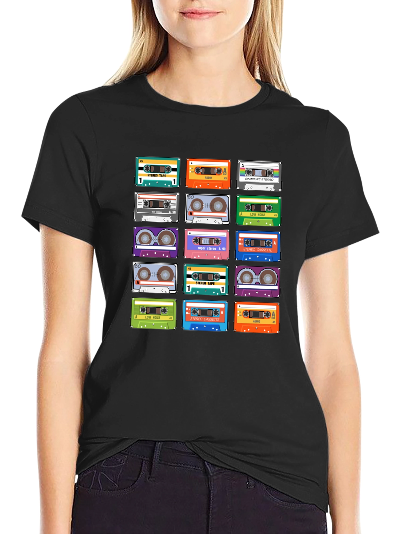 Retro Mixtape T-Shirt - 80s/90s Cassette Tape Design