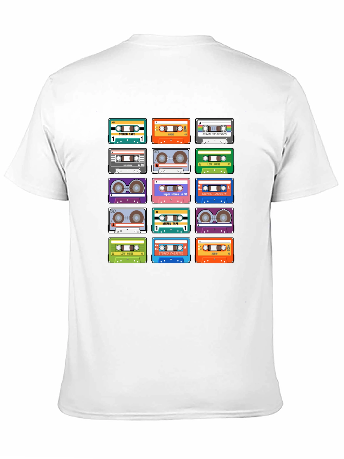 Retro Mixtape T-Shirt - 80s/90s Cassette Tape Design