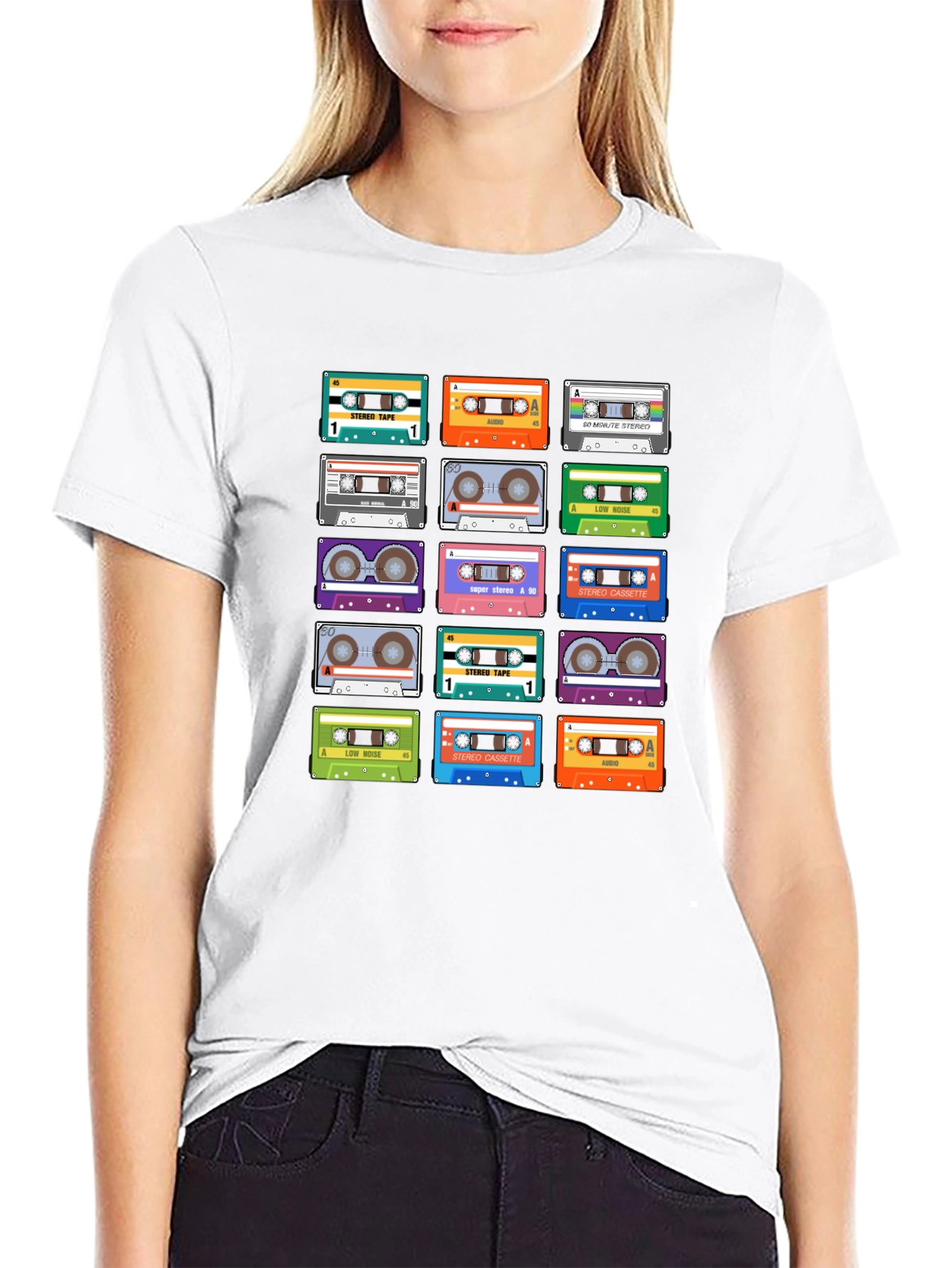 Retro Mixtape T-Shirt - 80s/90s Cassette Tape Design