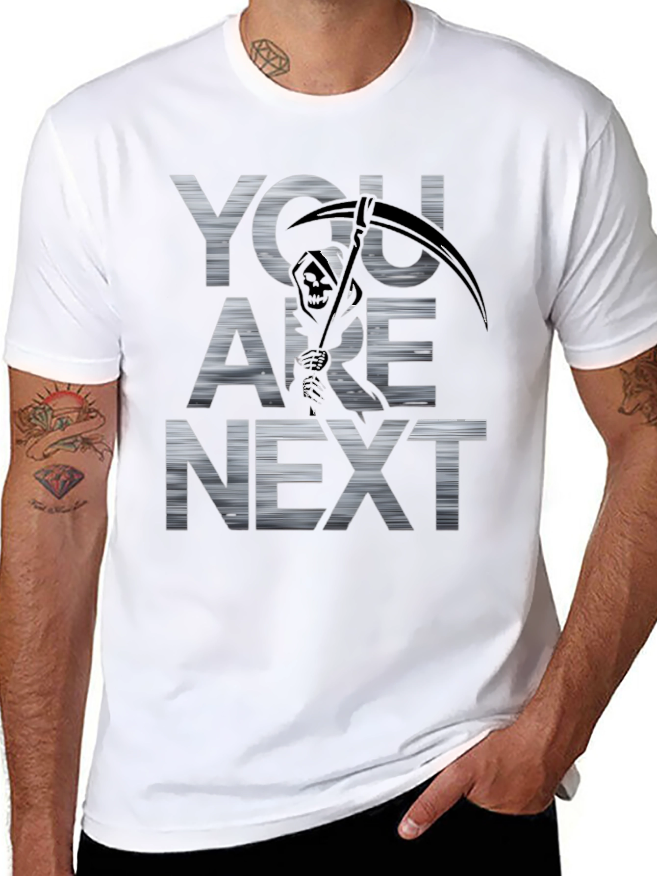 You Are Next Reaper Graphic T-Shirt