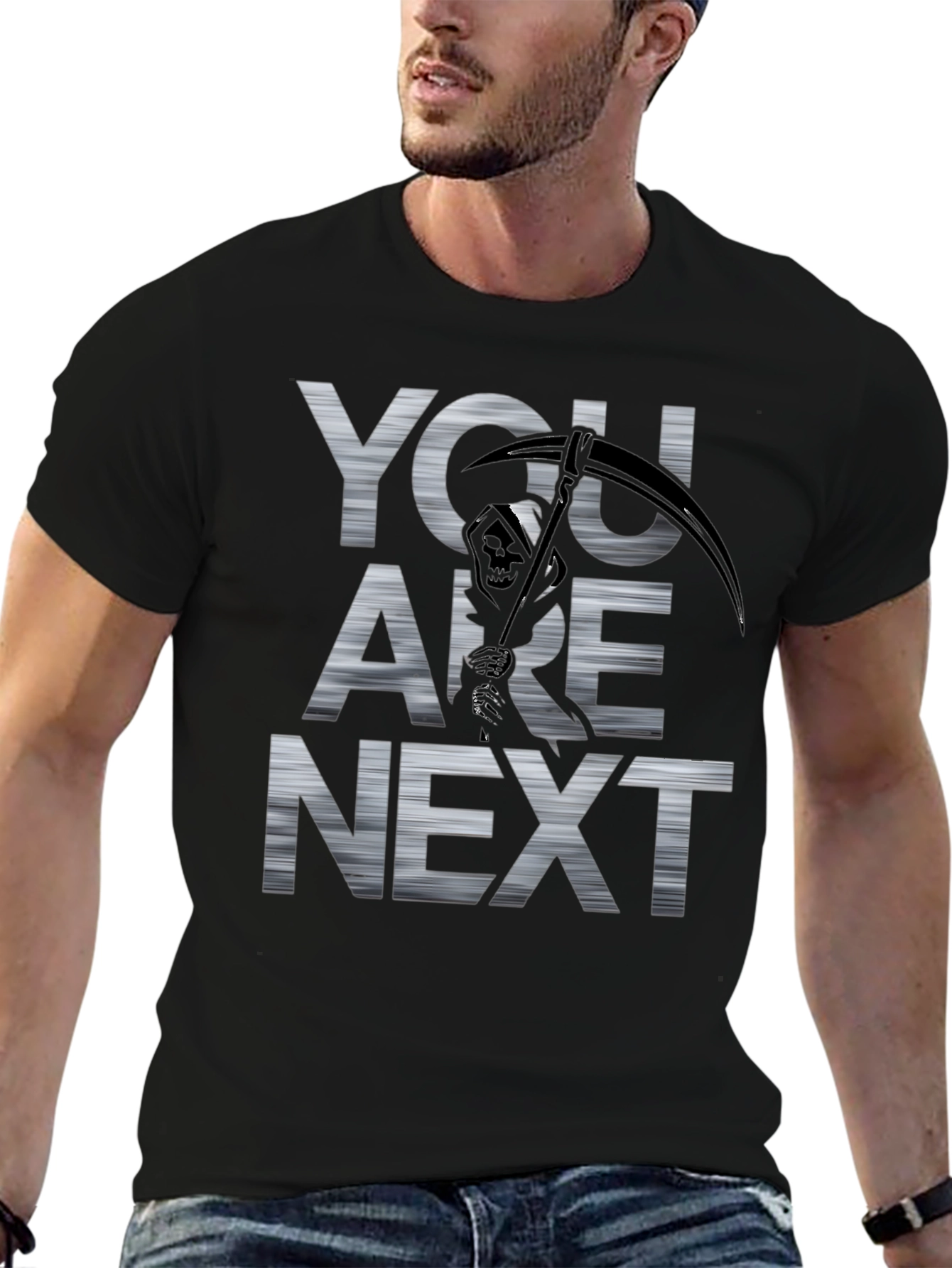 You Are Next Reaper Graphic T-Shirt