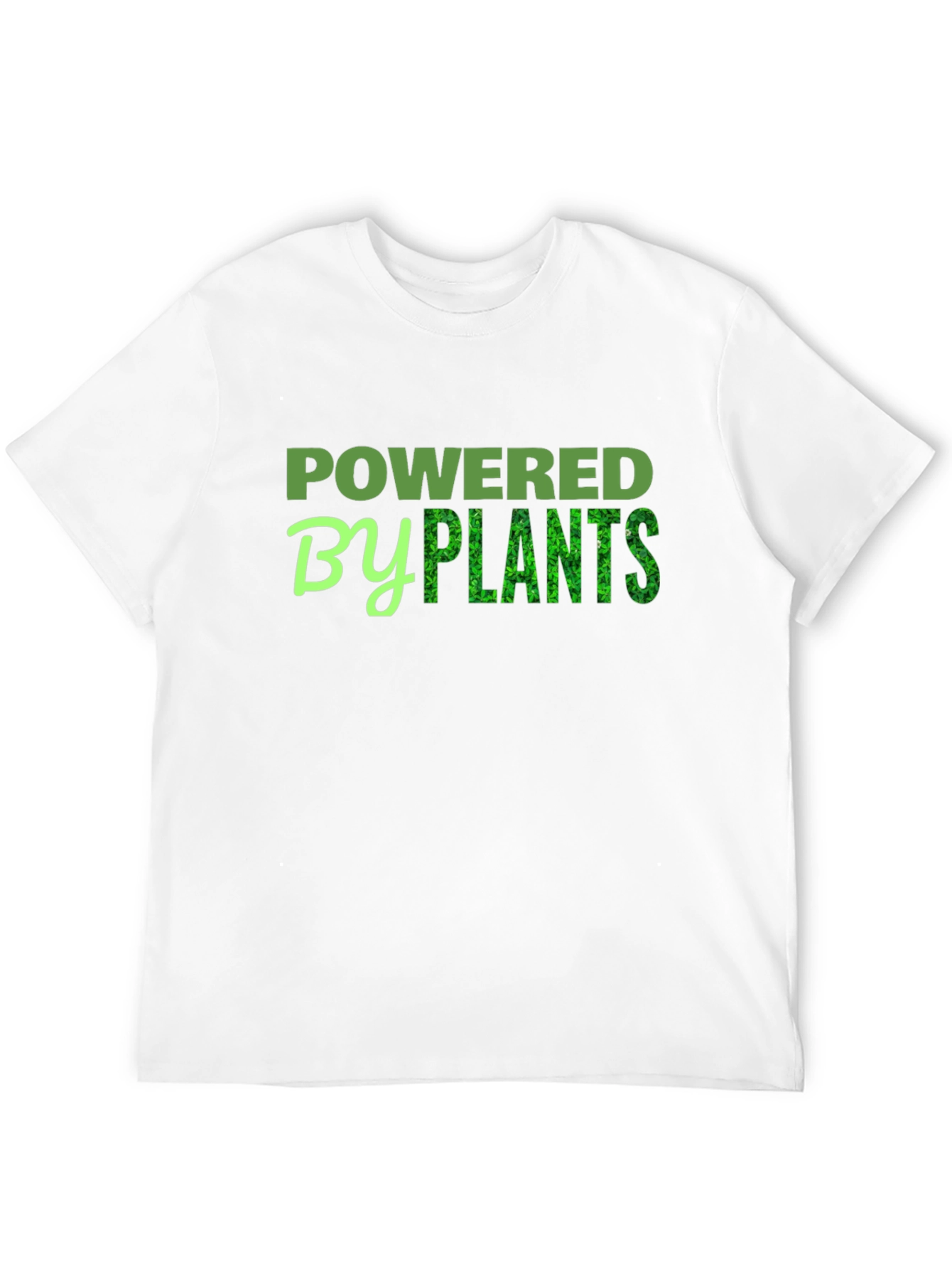 Powered by Plants T-Shirt - Vegan Friendly Design
