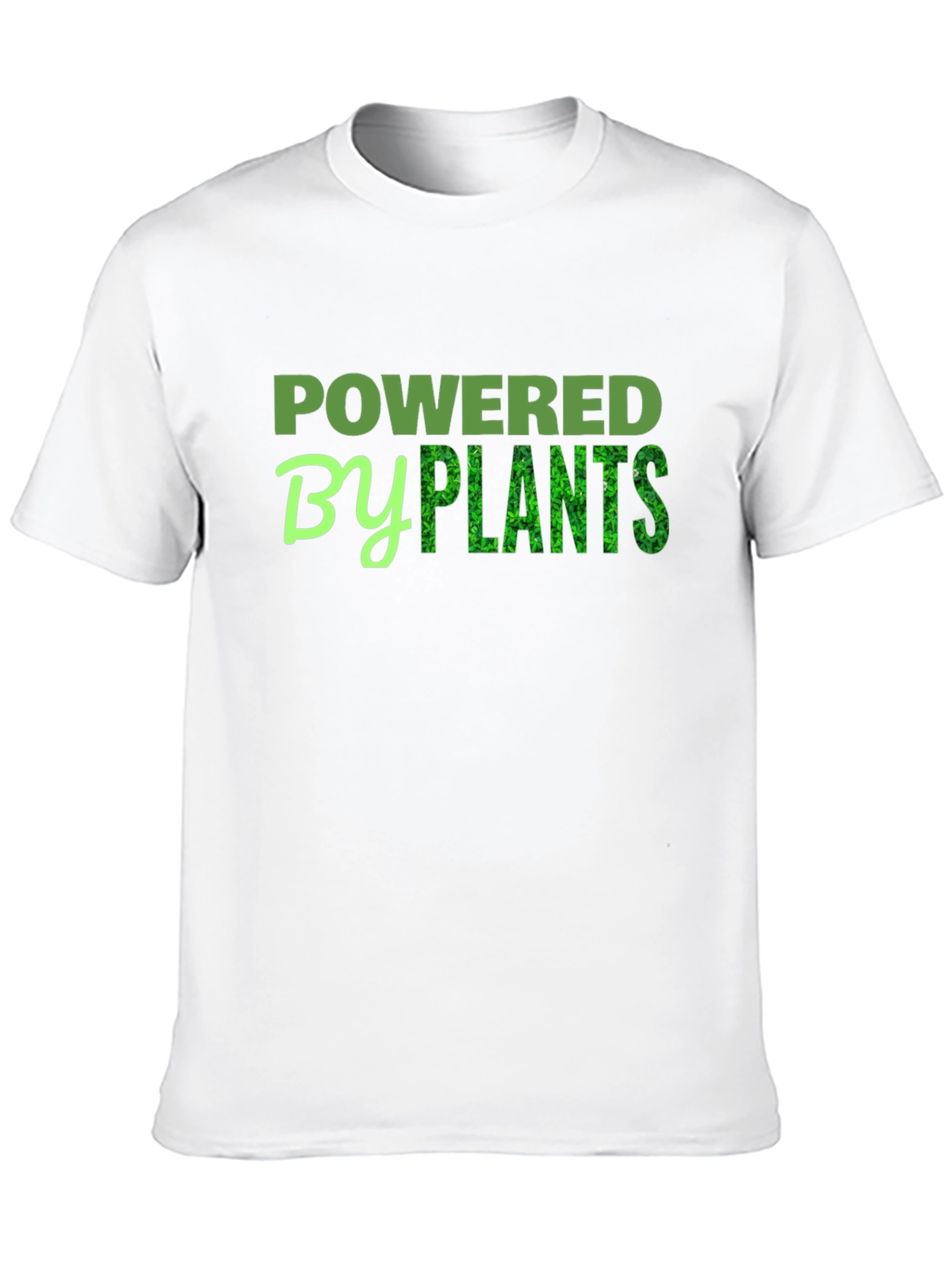 Powered by Plants T-Shirt - Vegan Friendly Design