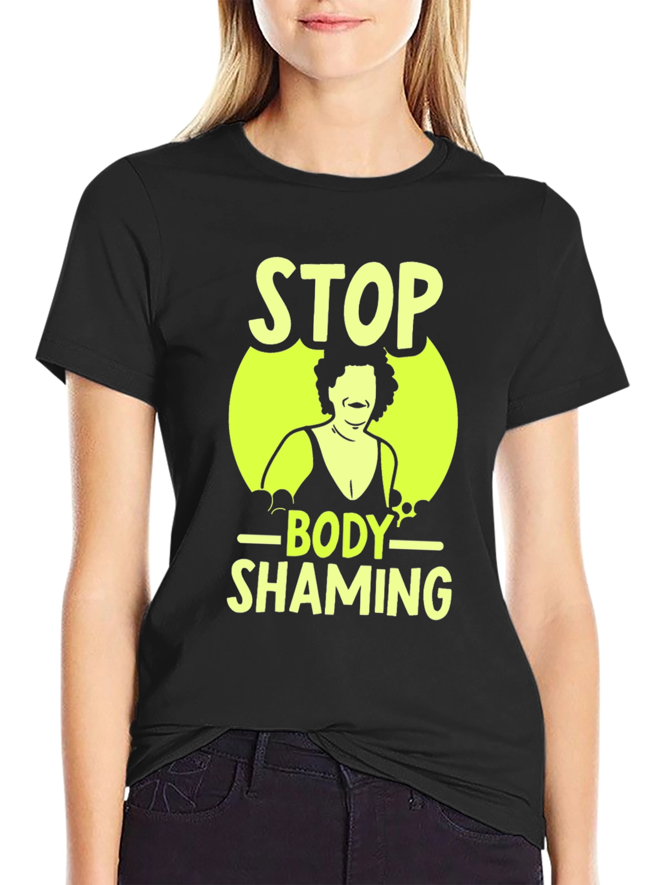 Stop Body Shaming Graphic T-Shirt