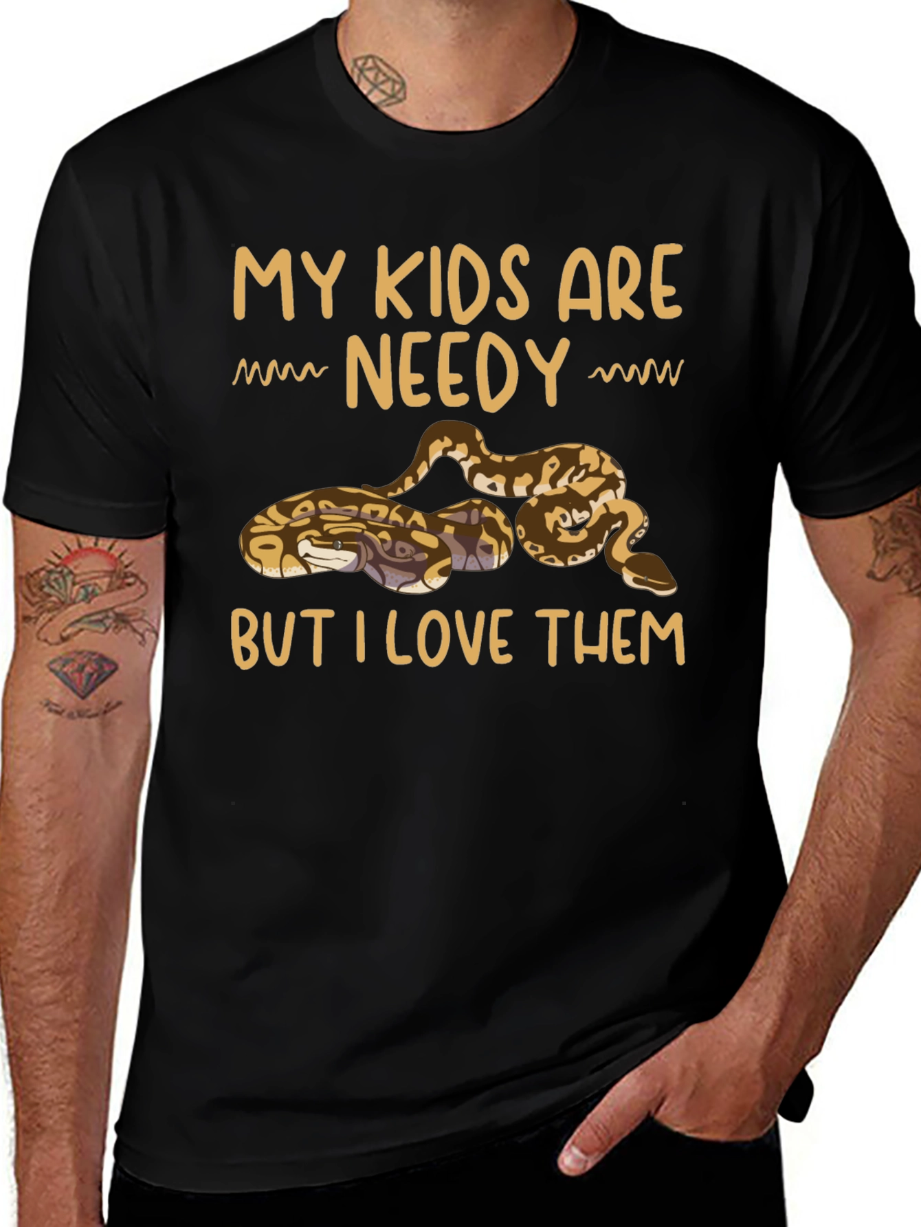 My Kids Are Needy Snake Lover T-Shirt