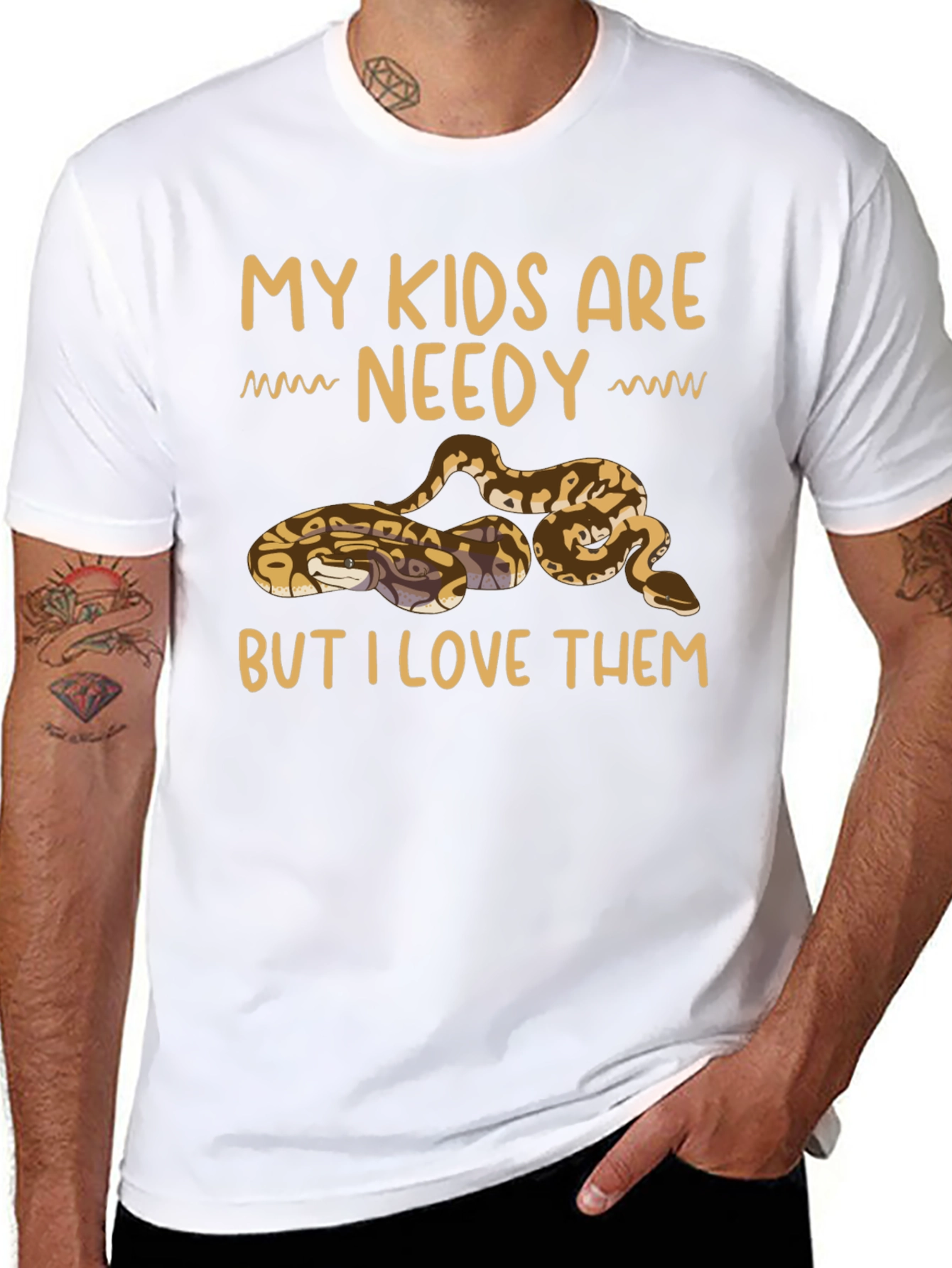 My Kids Are Needy Snake Lover T-Shirt
