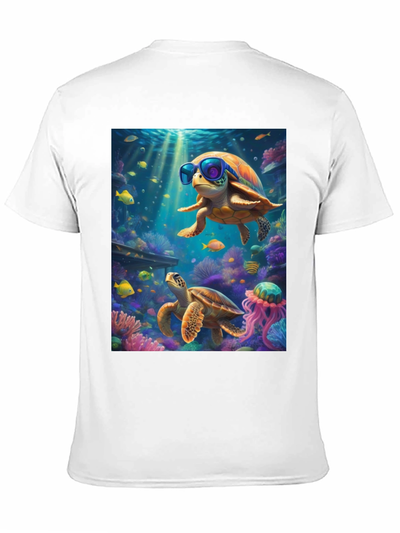 Cool Turtle Graphic Tee
