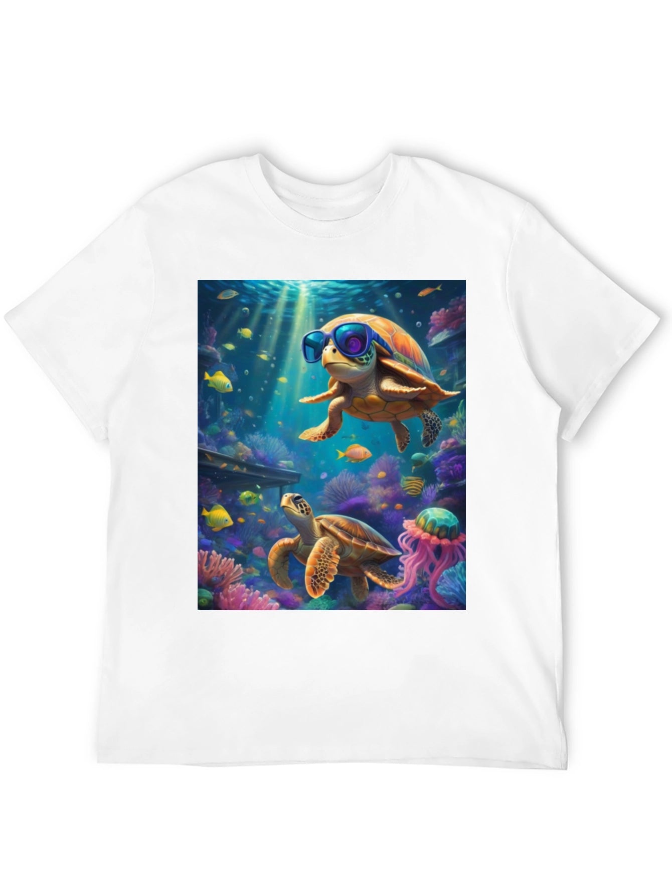 Cool Turtle Graphic Tee