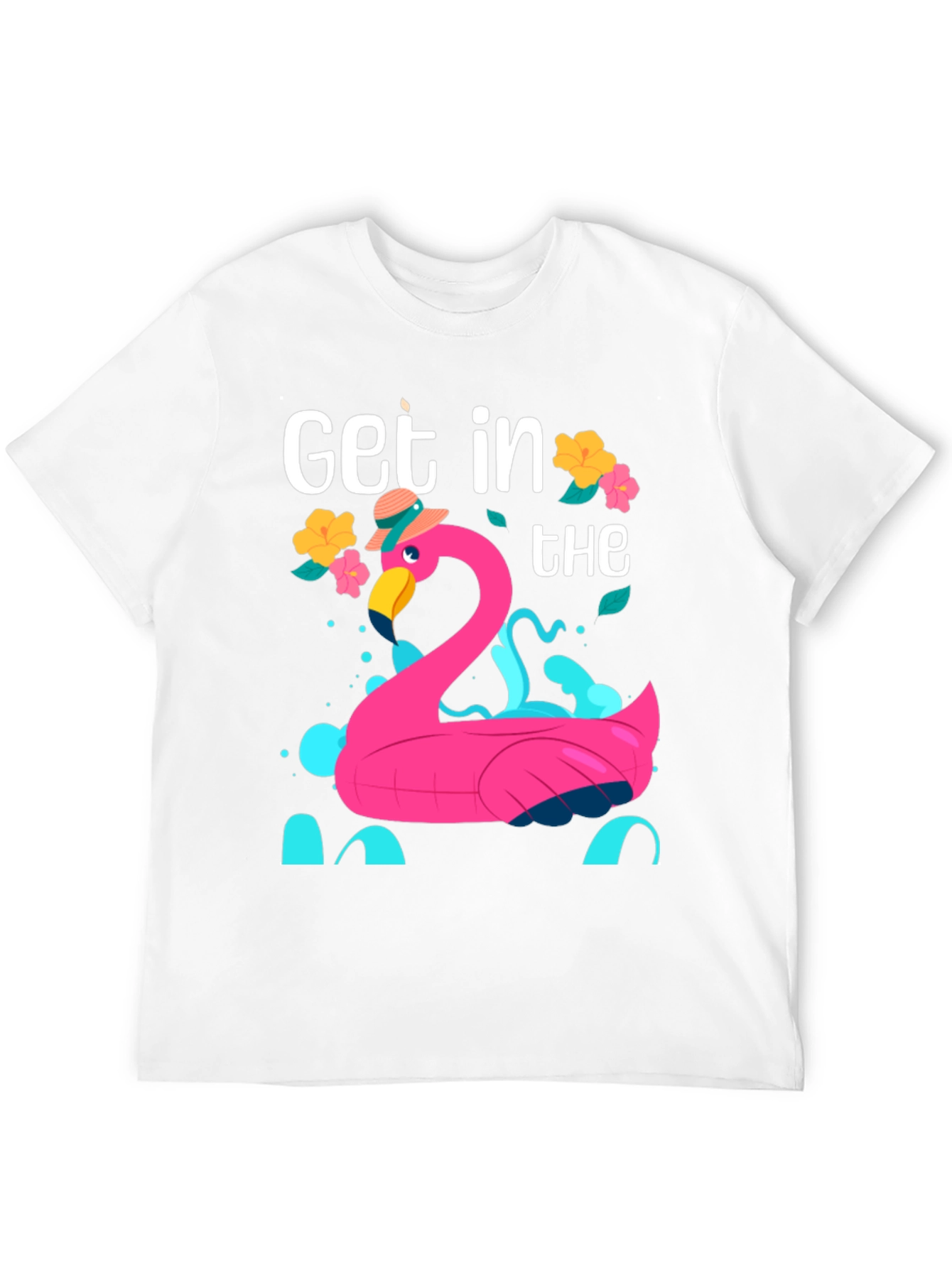 Flamingo Pool Party Graphic Tee