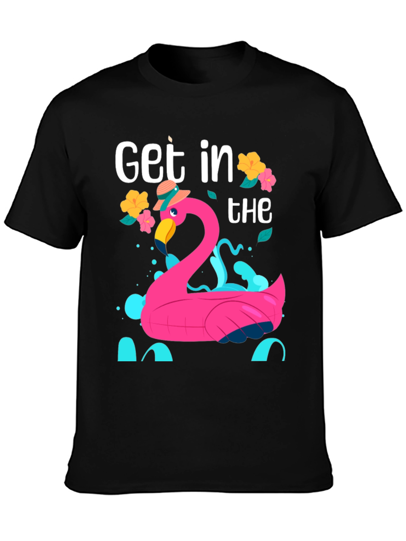 Flamingo Pool Party Graphic Tee