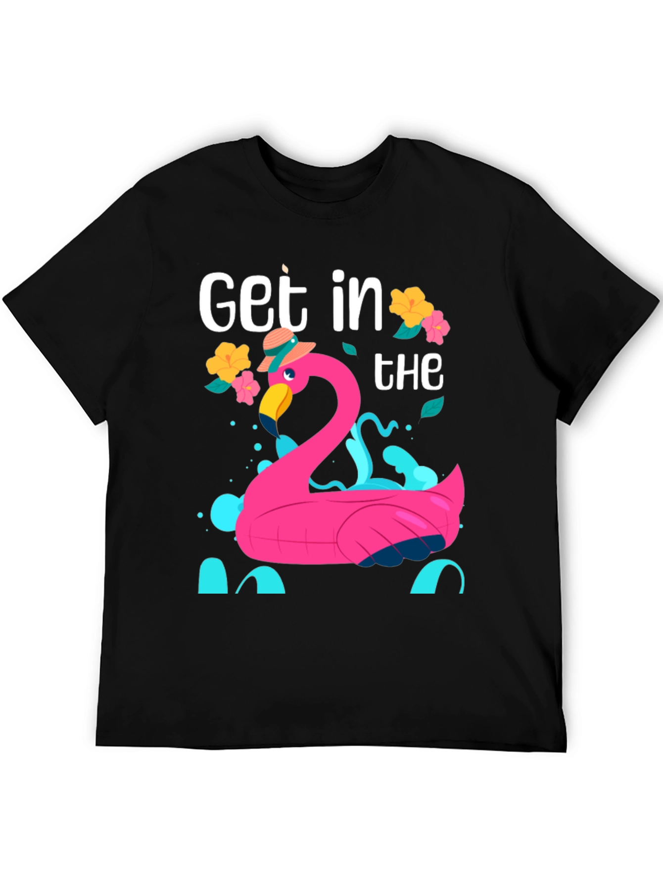 Flamingo Pool Party Graphic Tee