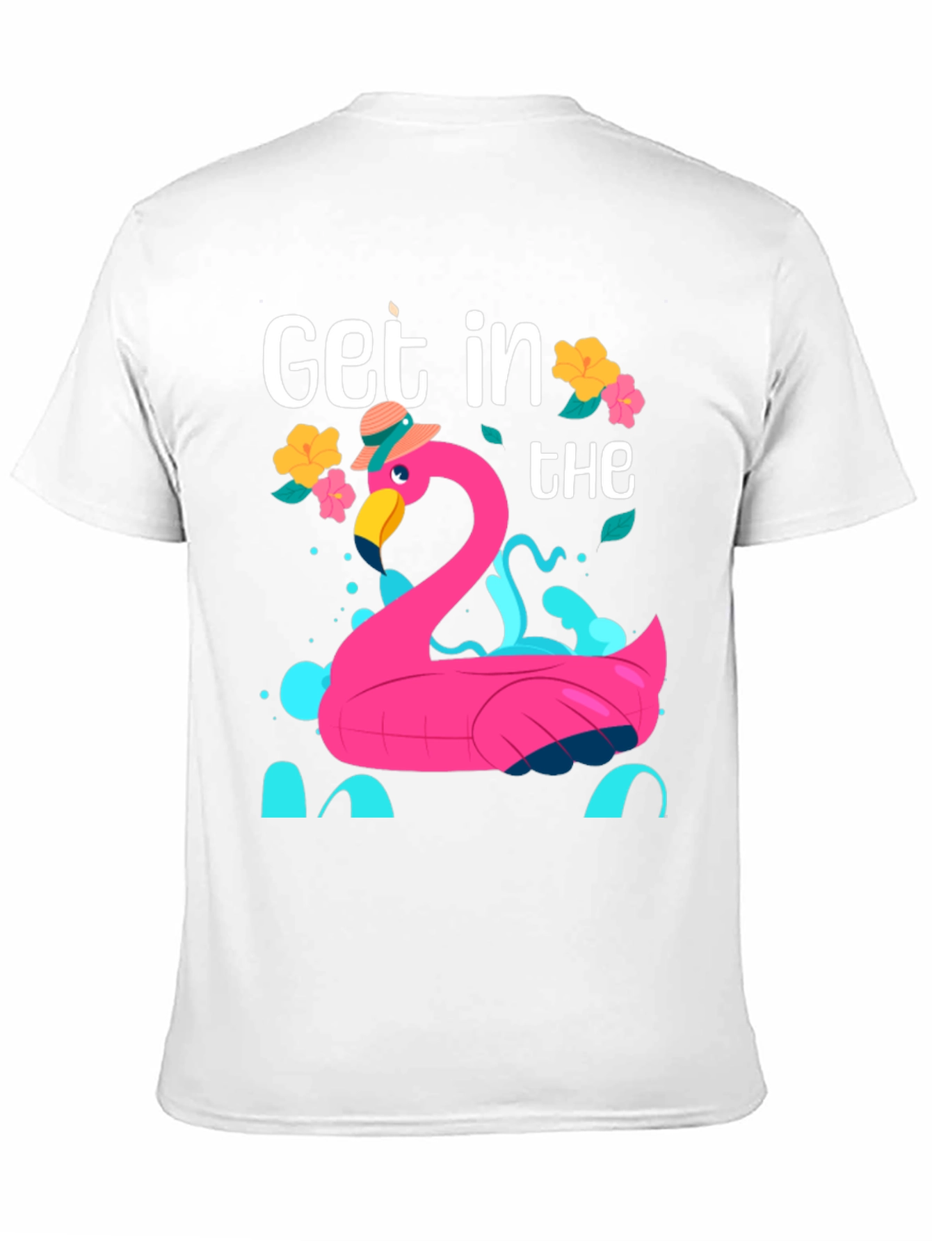 Flamingo Pool Party Graphic Tee