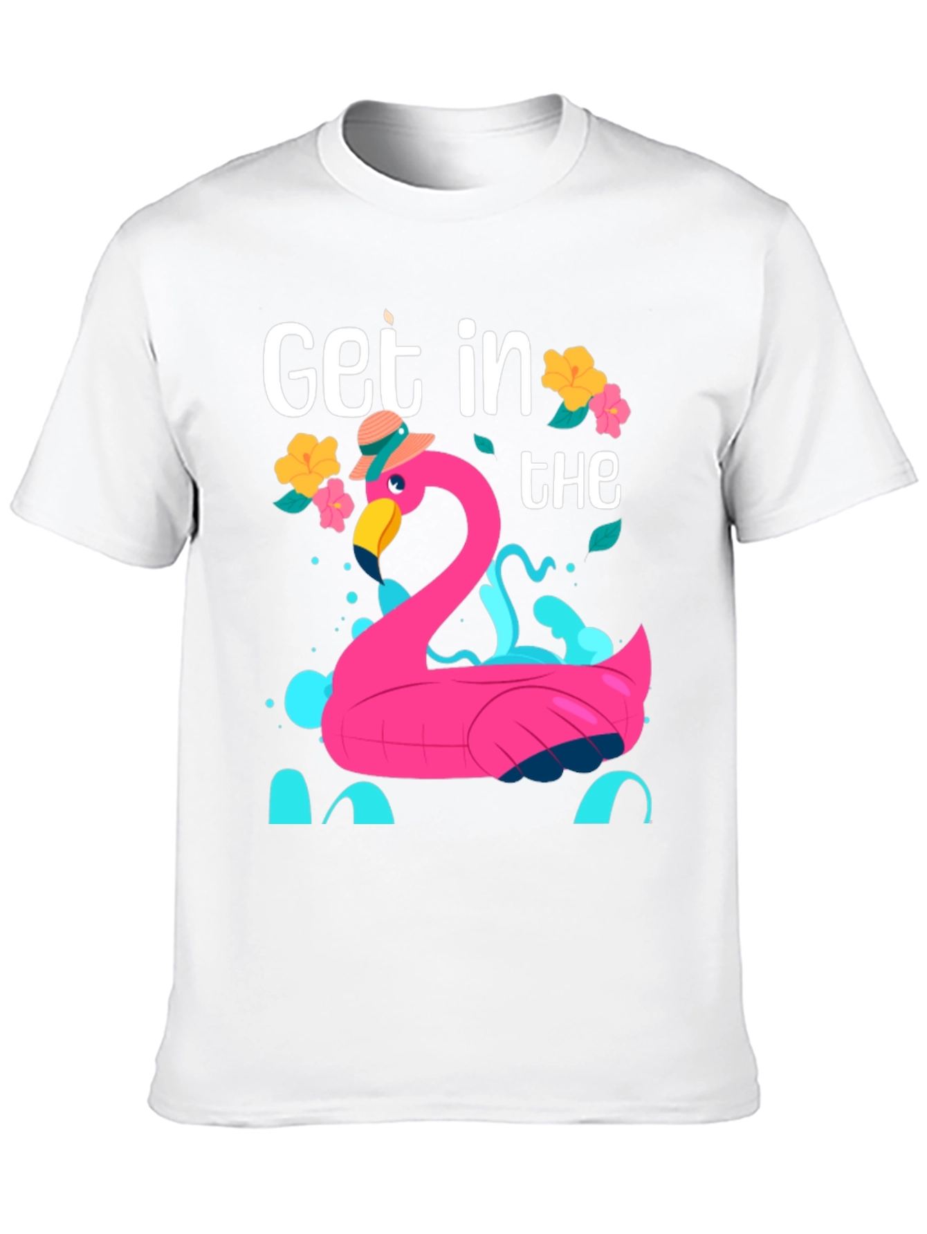 Flamingo Pool Party Graphic Tee