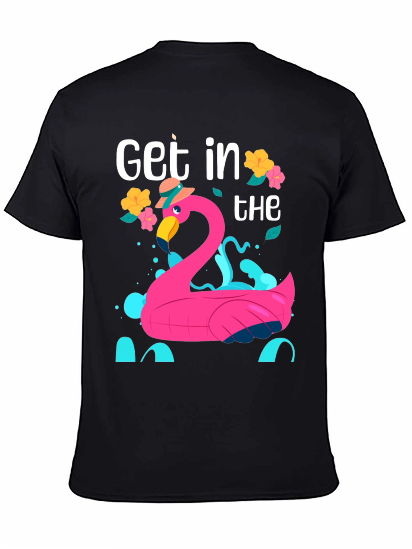 Flamingo Pool Party Graphic Tee