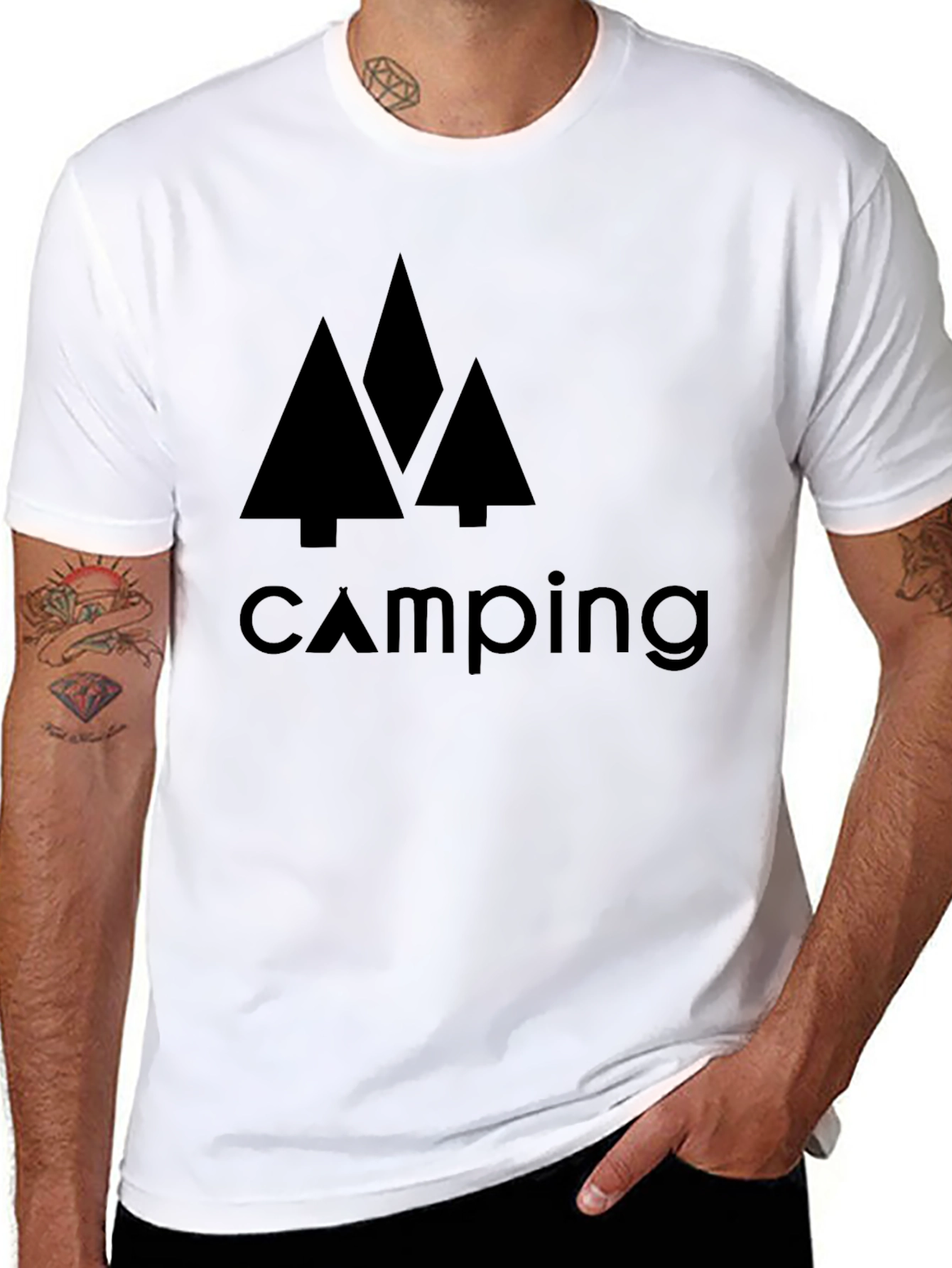 Camping Graphic Tee - Nature Lovers Shirt