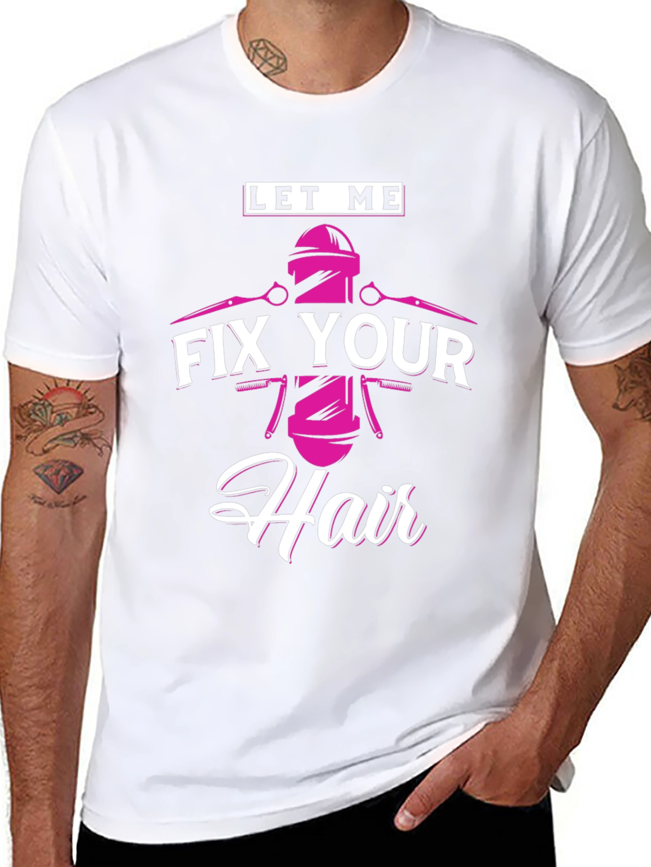 Let Me Fix Your Hair - Barber T-Shirt