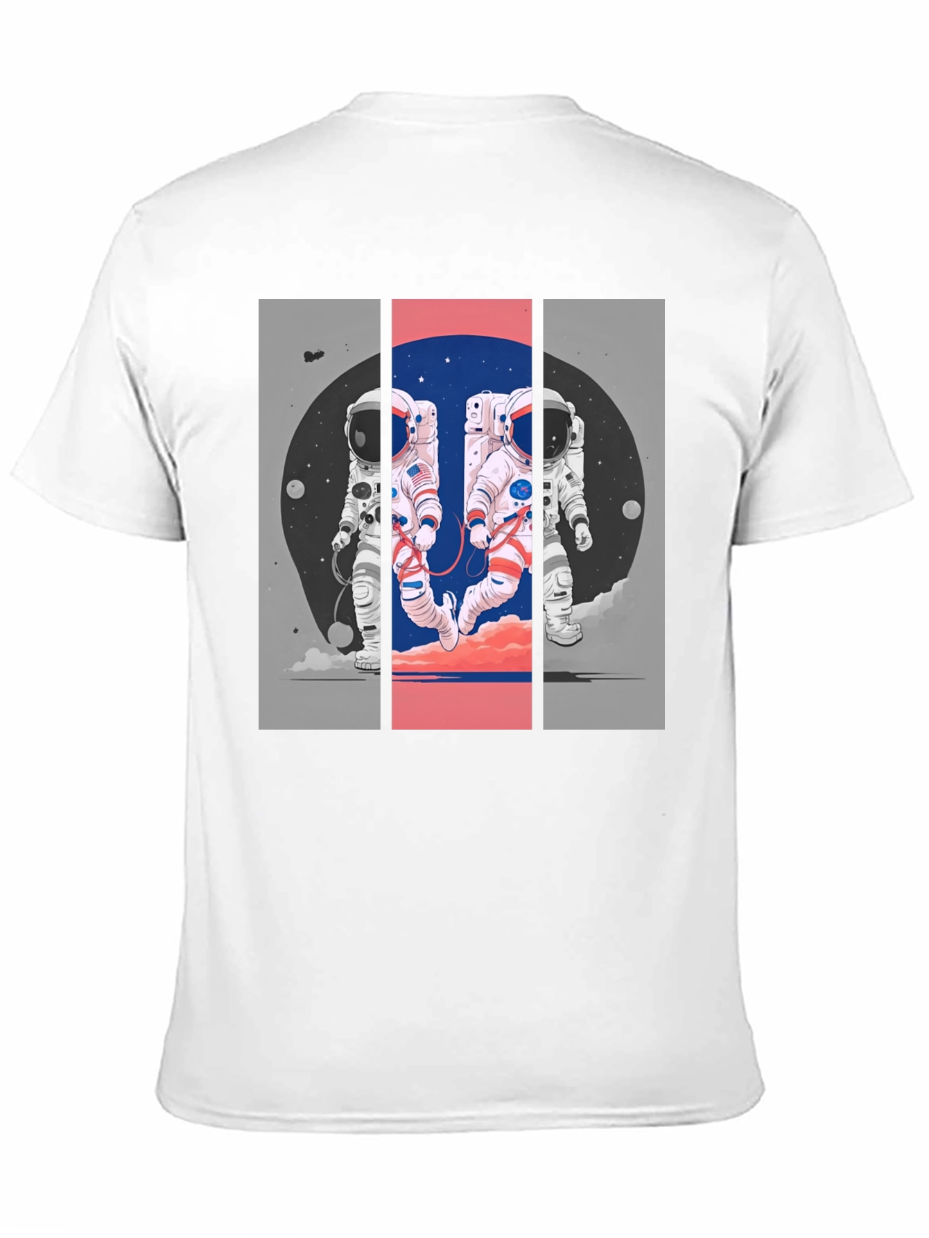 Astronaut Duo Graphic T-Shirt