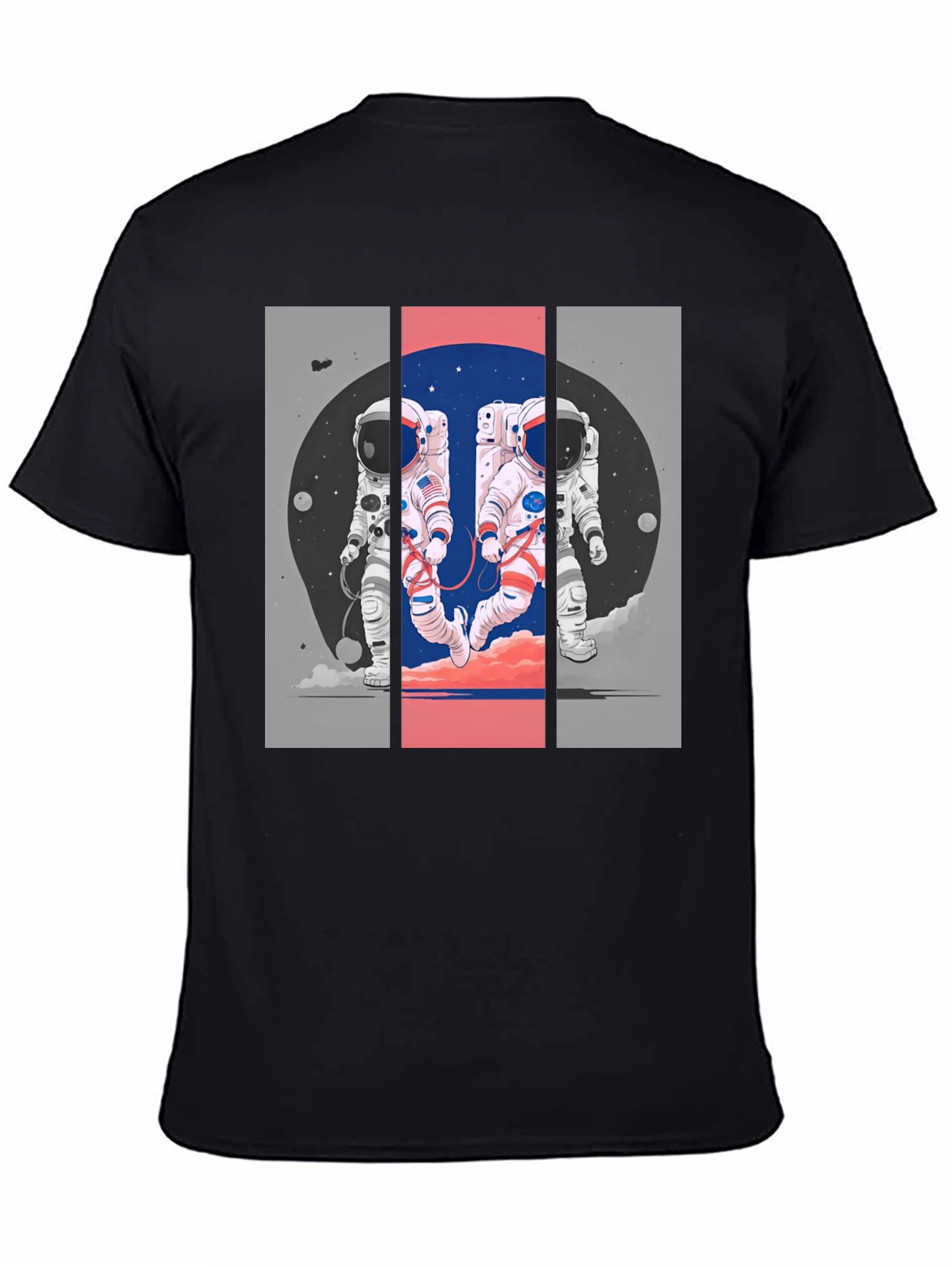 Astronaut Duo Graphic T-Shirt