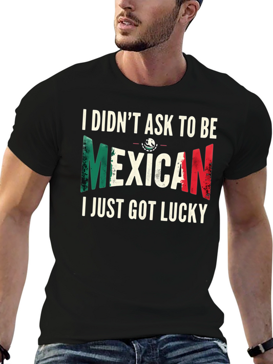 Lucky Mexican T-Shirt - Funny Heritage Pride Tee