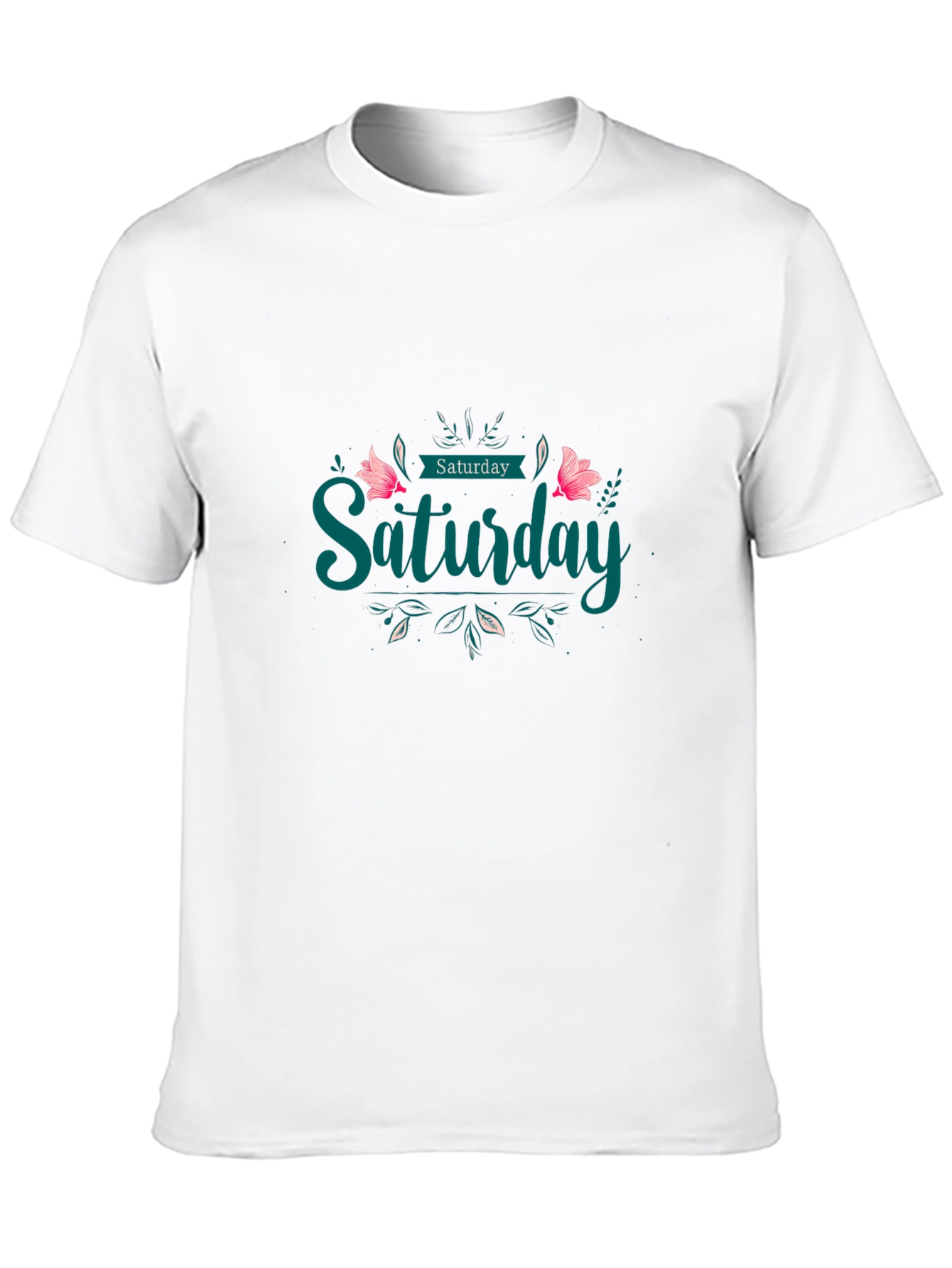 Saturday Graphic Tee - Weekend Vibes