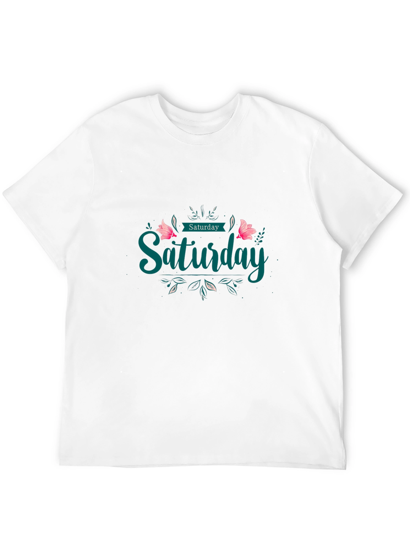 Saturday Graphic Tee - Weekend Vibes