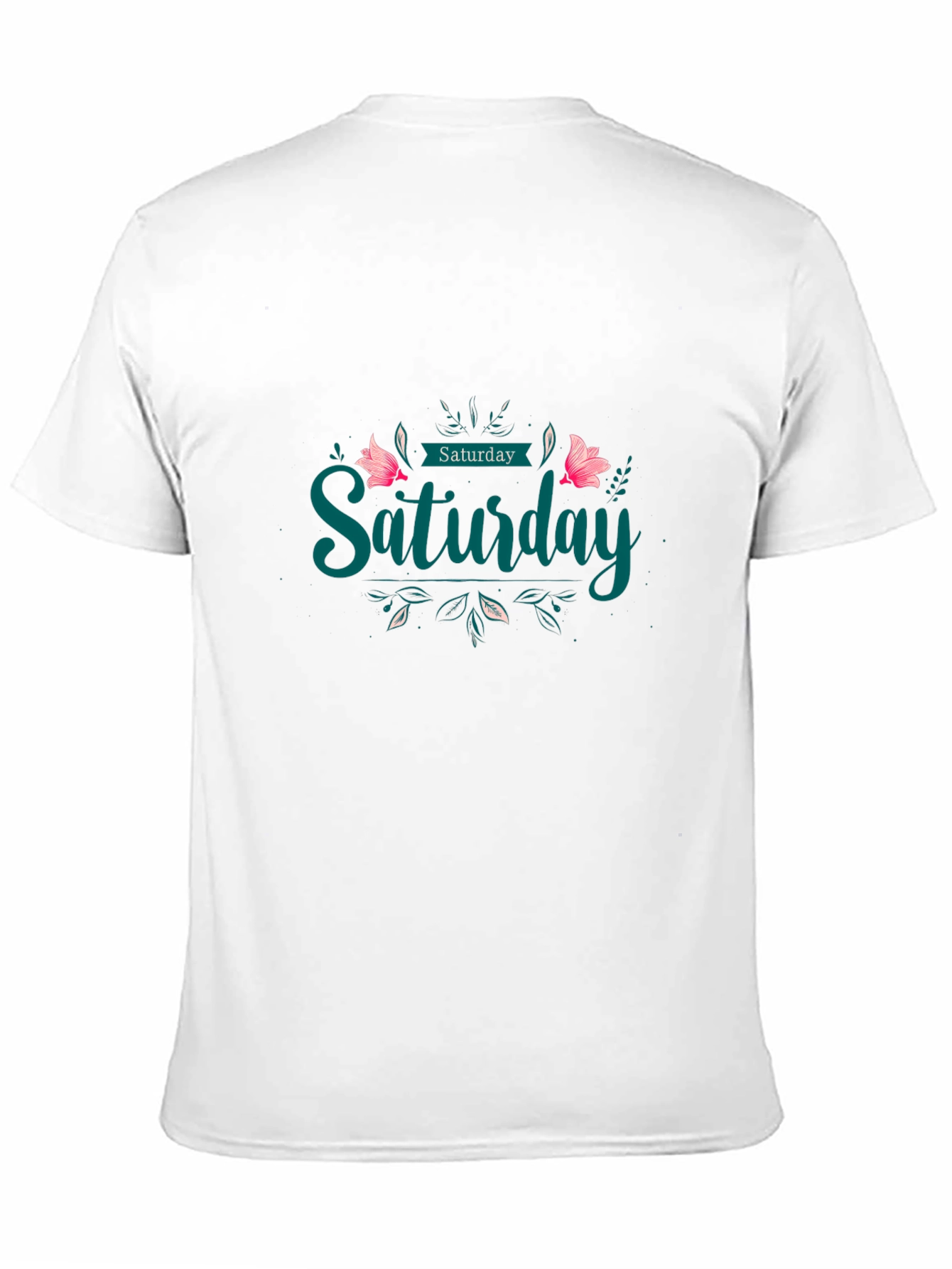 Saturday Graphic Tee - Weekend Vibes