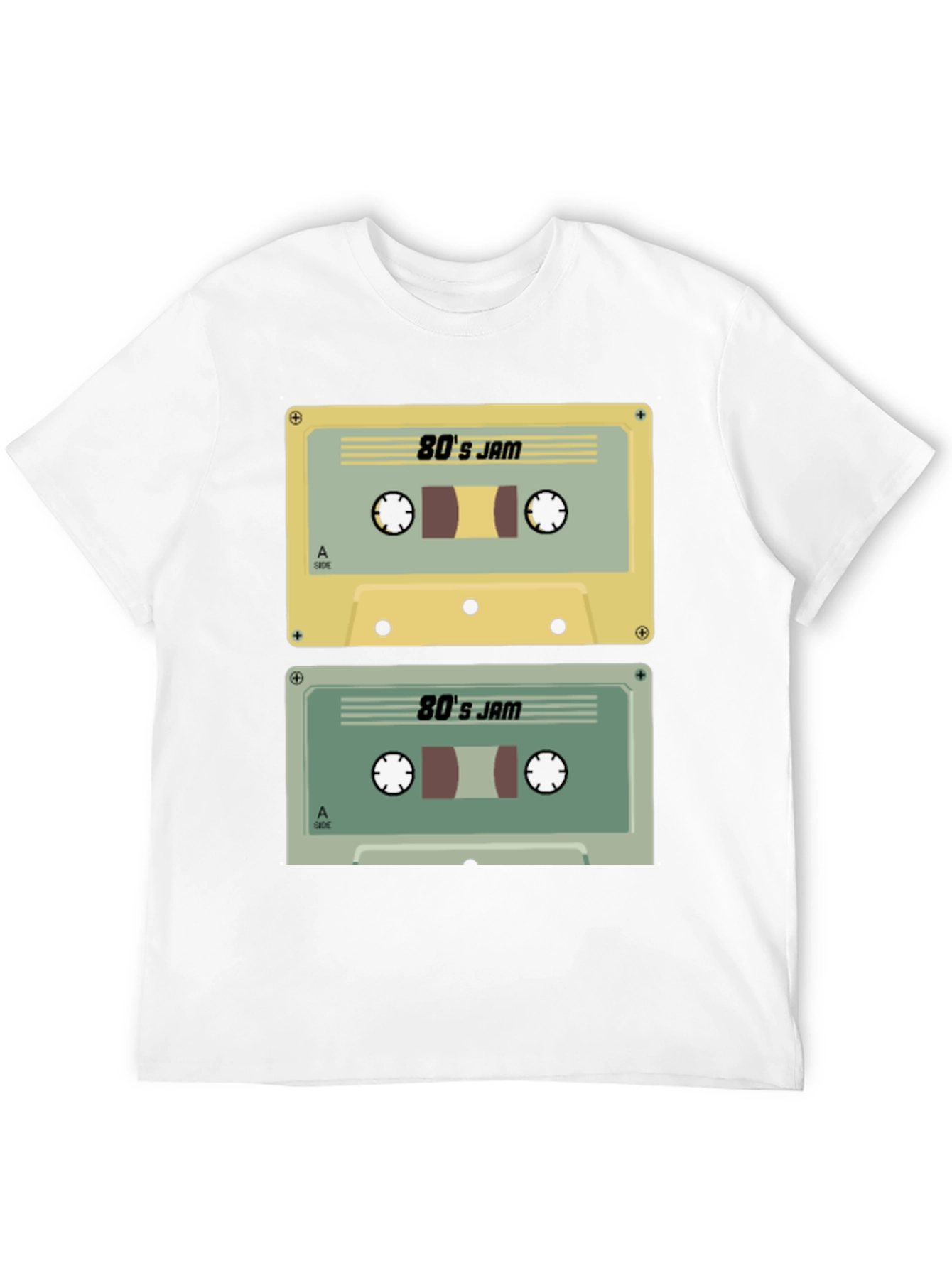 Retro 80s Jam Cassette Tape T-Shirt