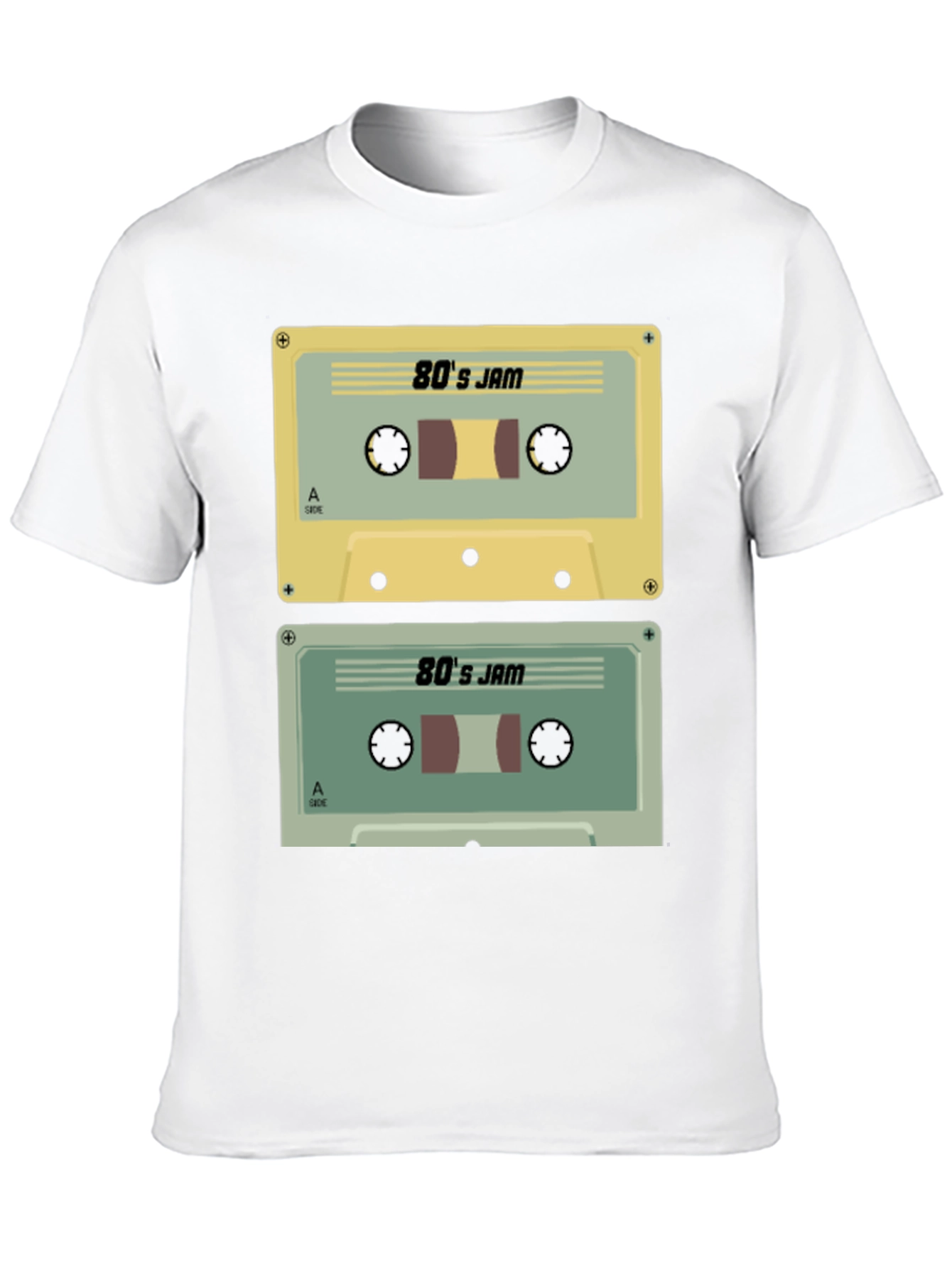 Retro 80s Jam Cassette Tape T-Shirt